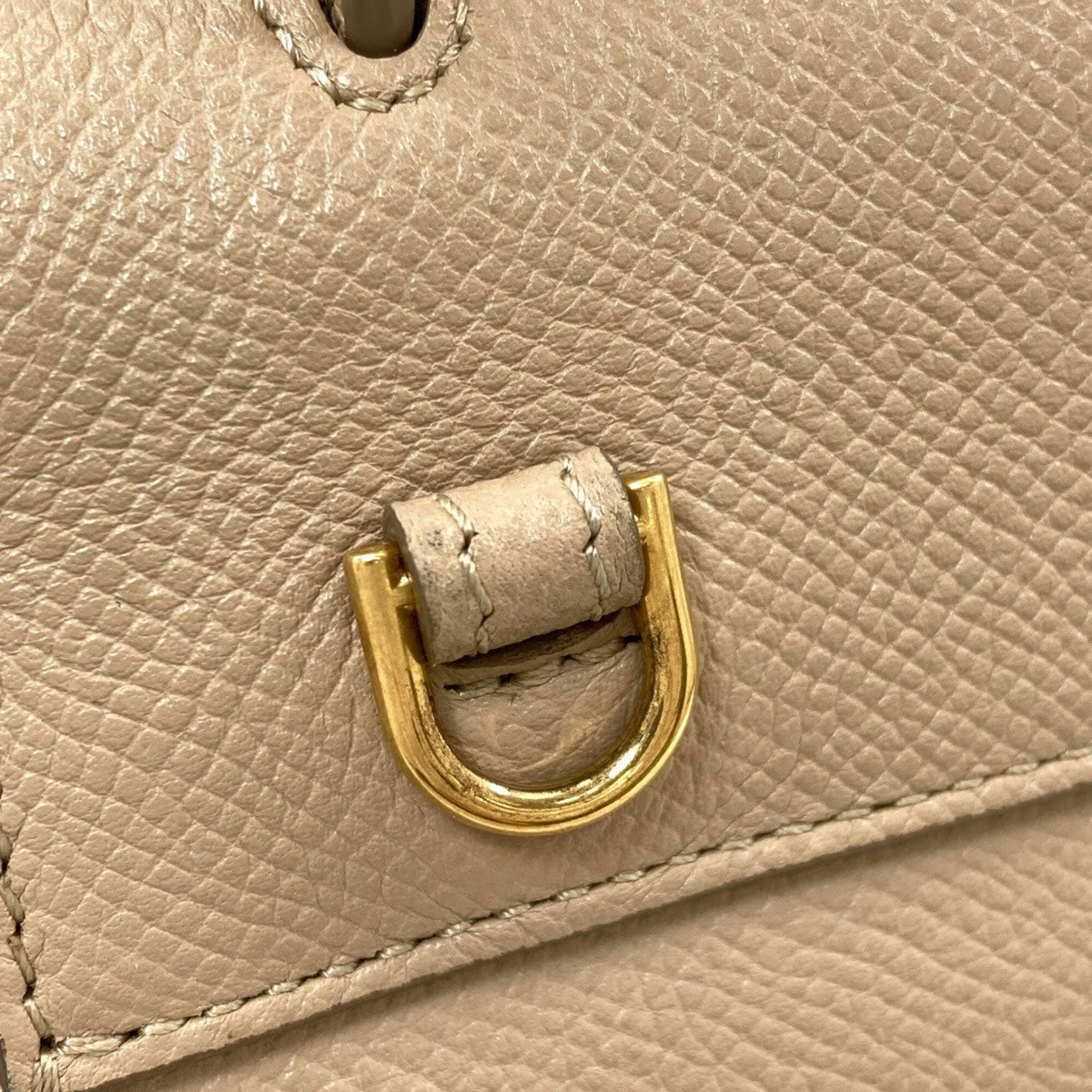 Celine Beige Leather Handbag (Pre-Owned)