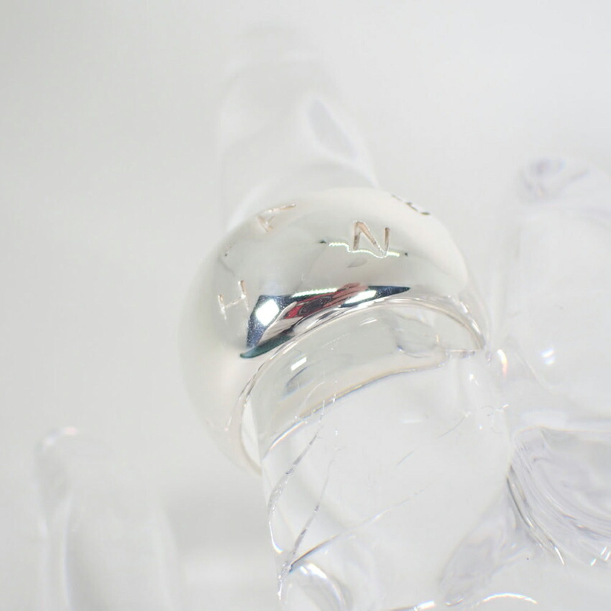 Chanel Sterling Silver 925 Band Ring (Pre-Owned)