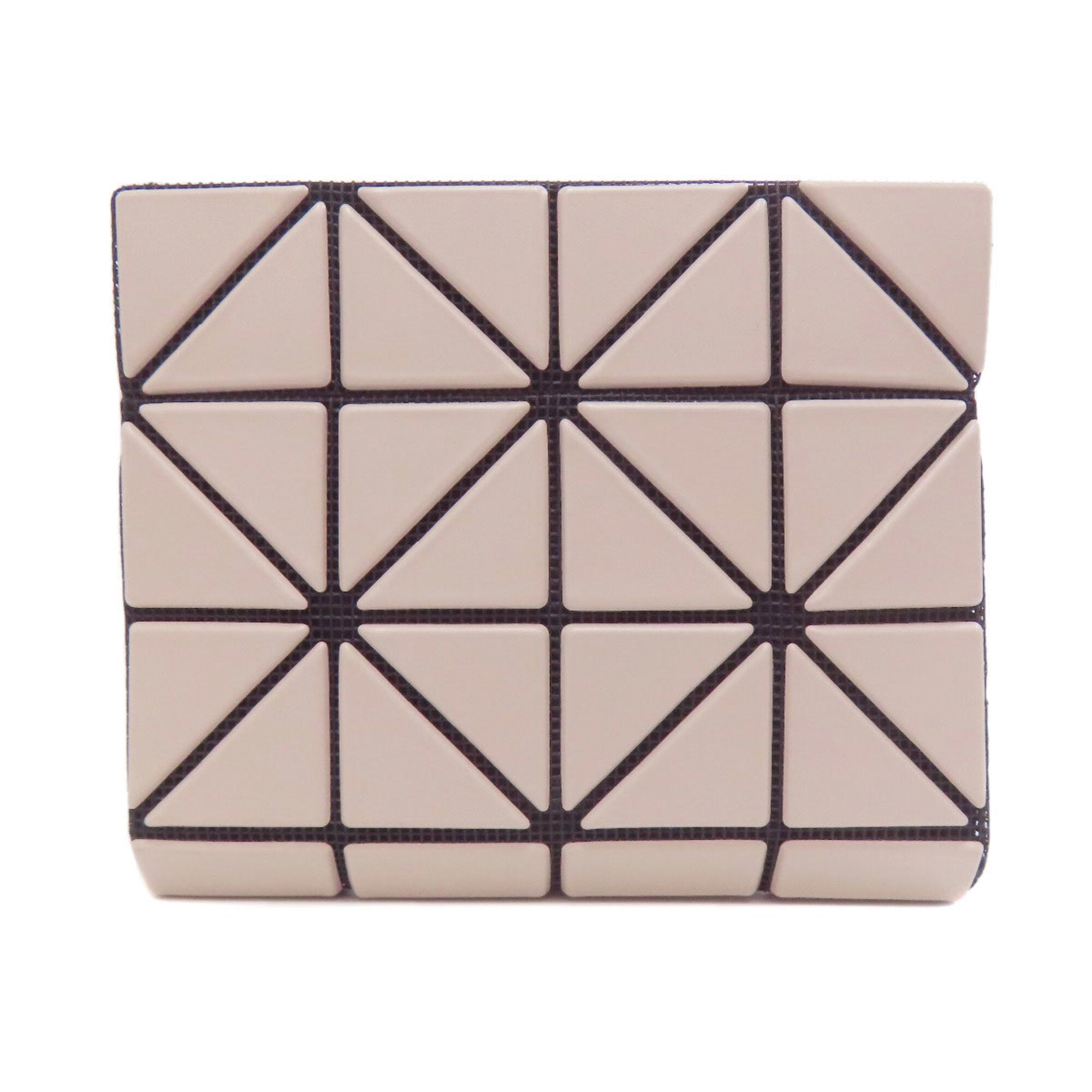 Issey Miyake Beige Polyester Vinyl Coin Purse/Coin Case (Pre-Owned)