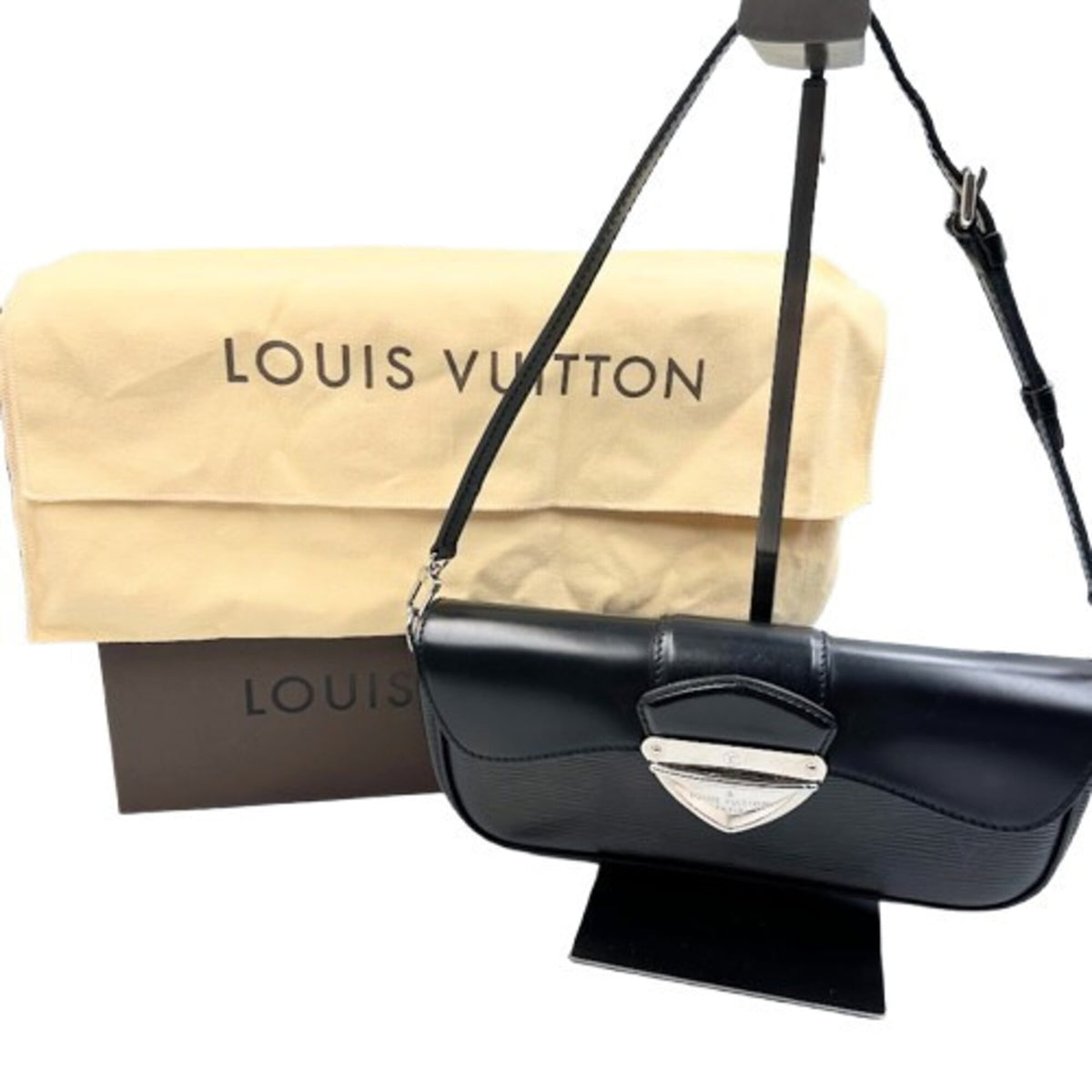 Louis Vuitton Epi Noir Epi Leather Pochette (Pre-Owned)