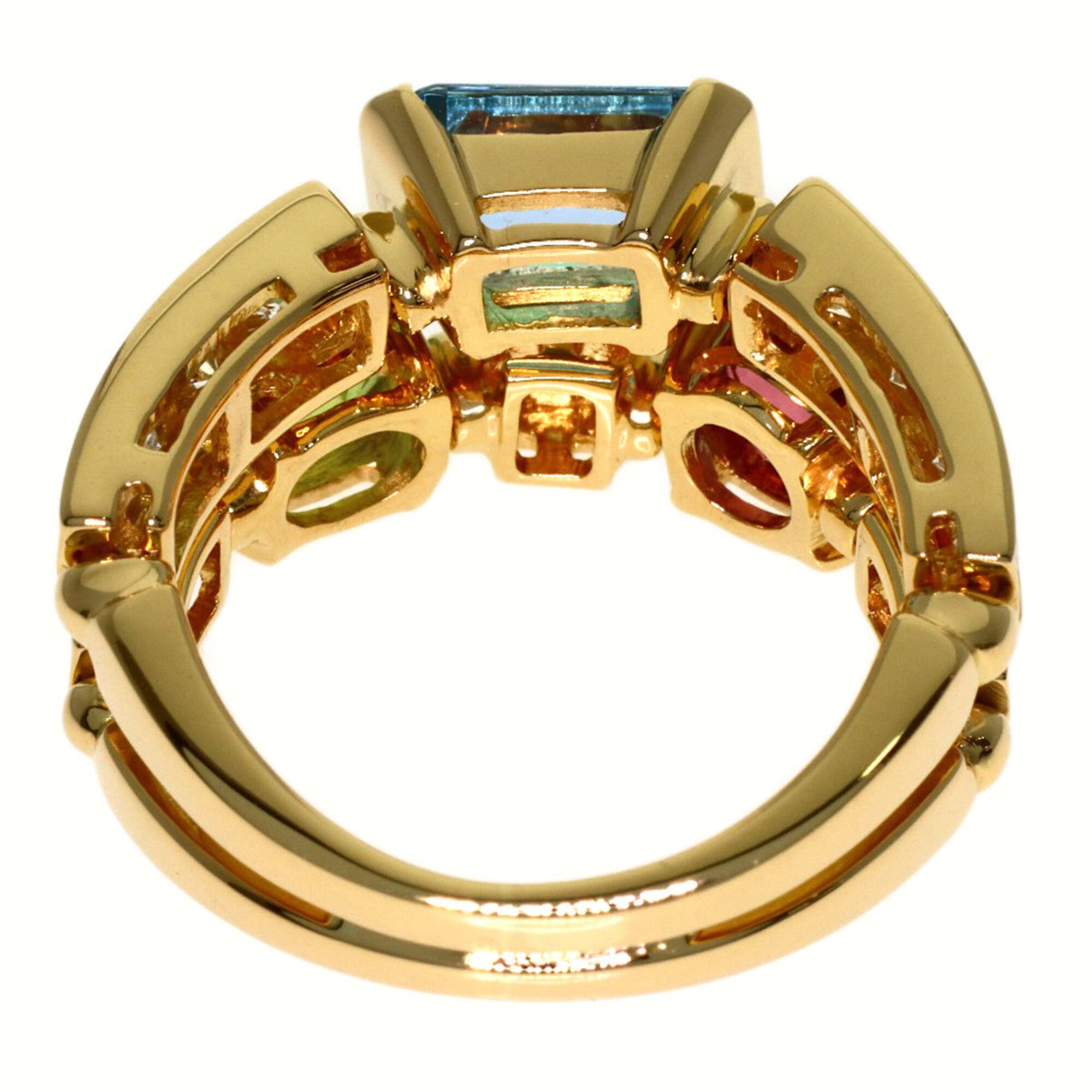 Bvlgari Yellow Gold Yellow Gold Band Ring (Pre-Owned)
