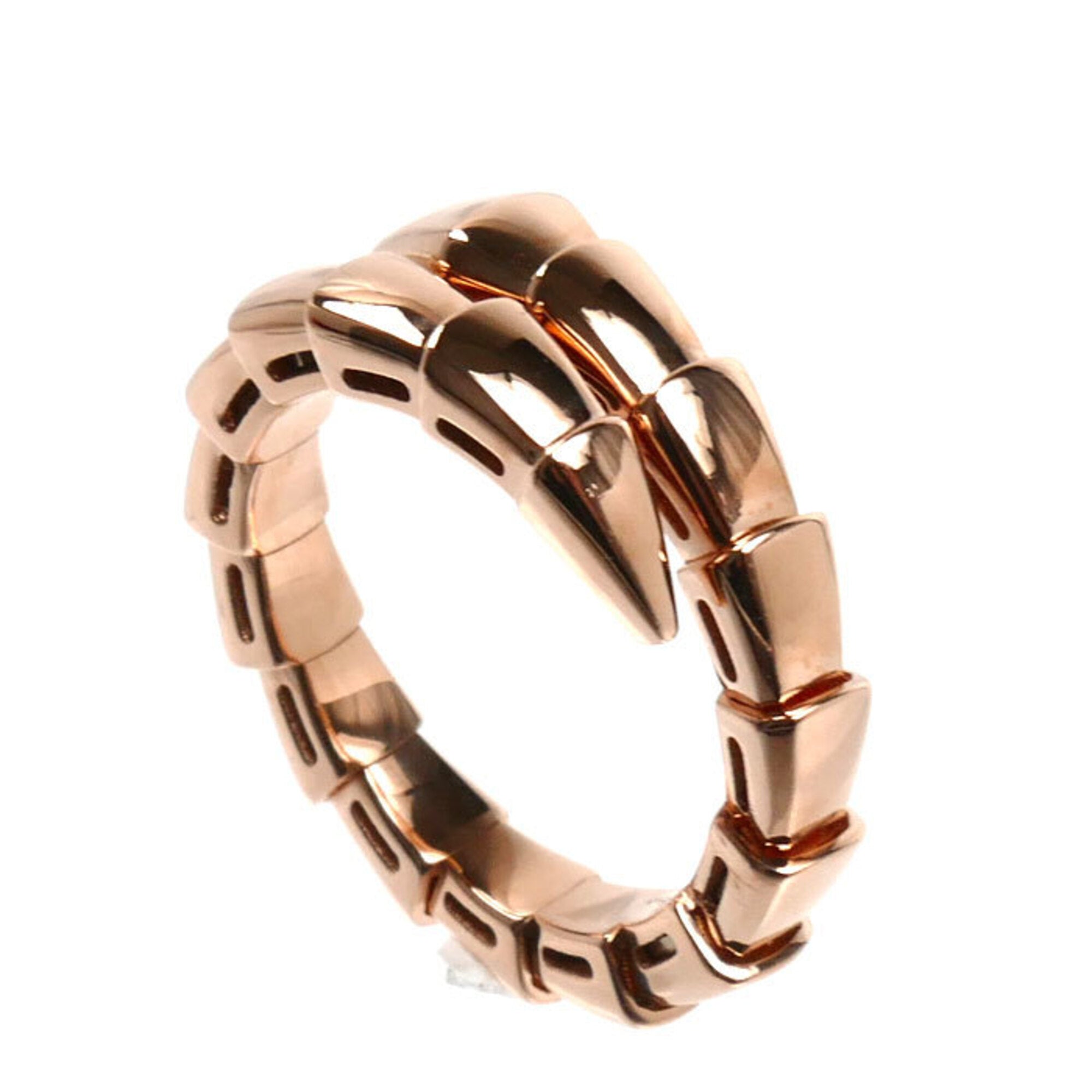 Bvlgari Pink Gold (18K) Band Ring (Pre-Owned)