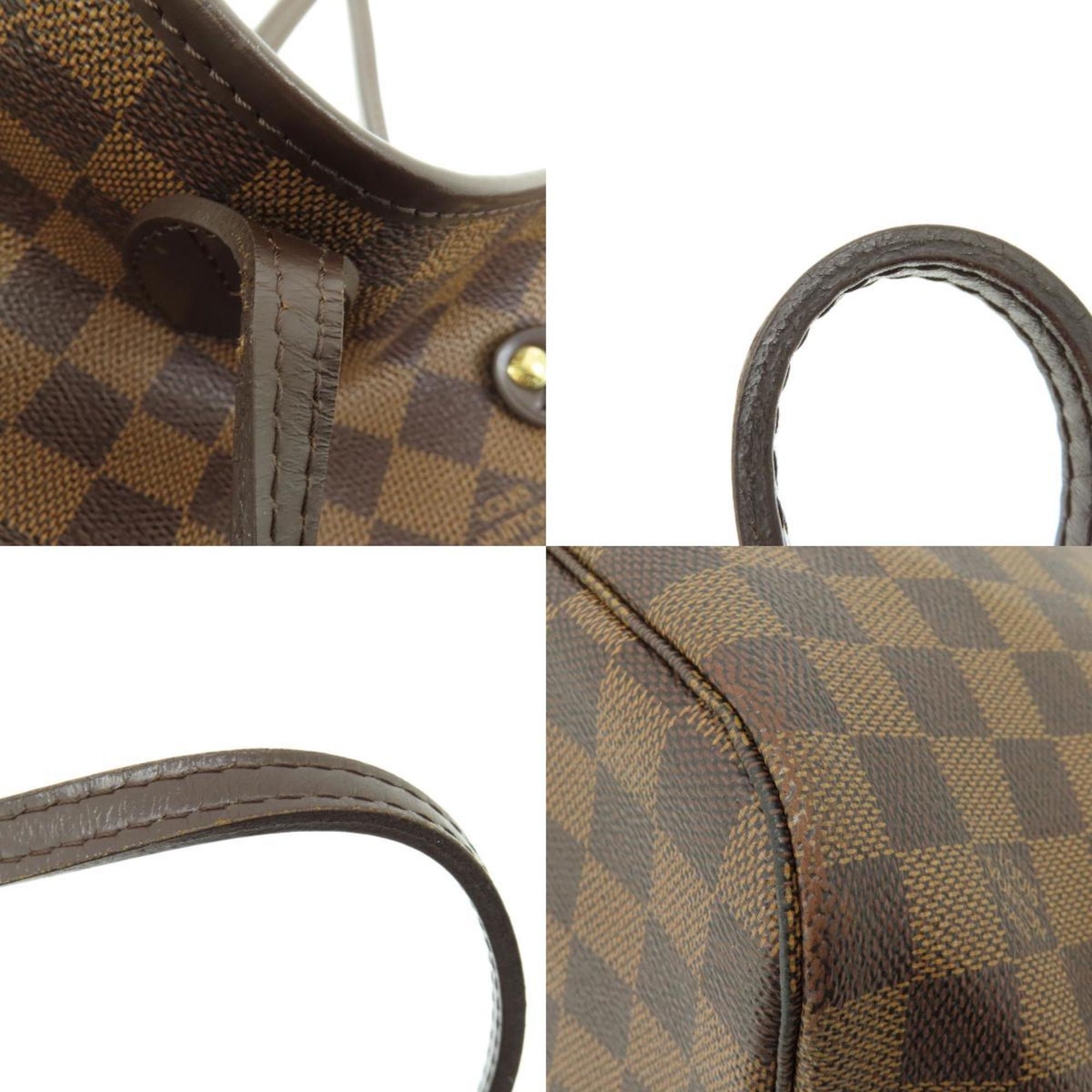 Louis Vuitton Damier Brown Damier Canvas Ebene Damier Canvas Tote Bag (Pre-Owned)