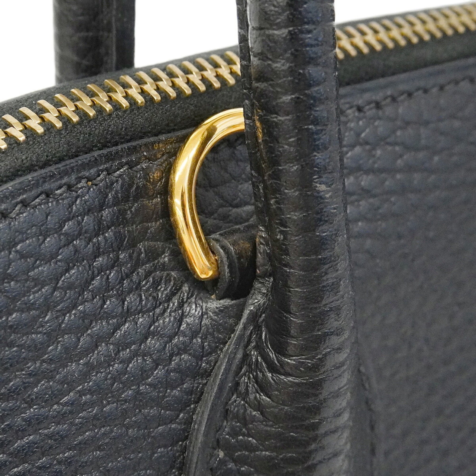 Hermes Black Ardennes Leather Handbag (Pre-Owned)