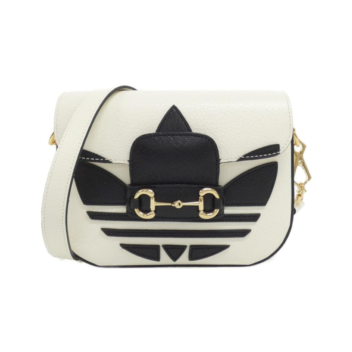 Gucci White Leather Shoulder Bag (Pre-Owned)