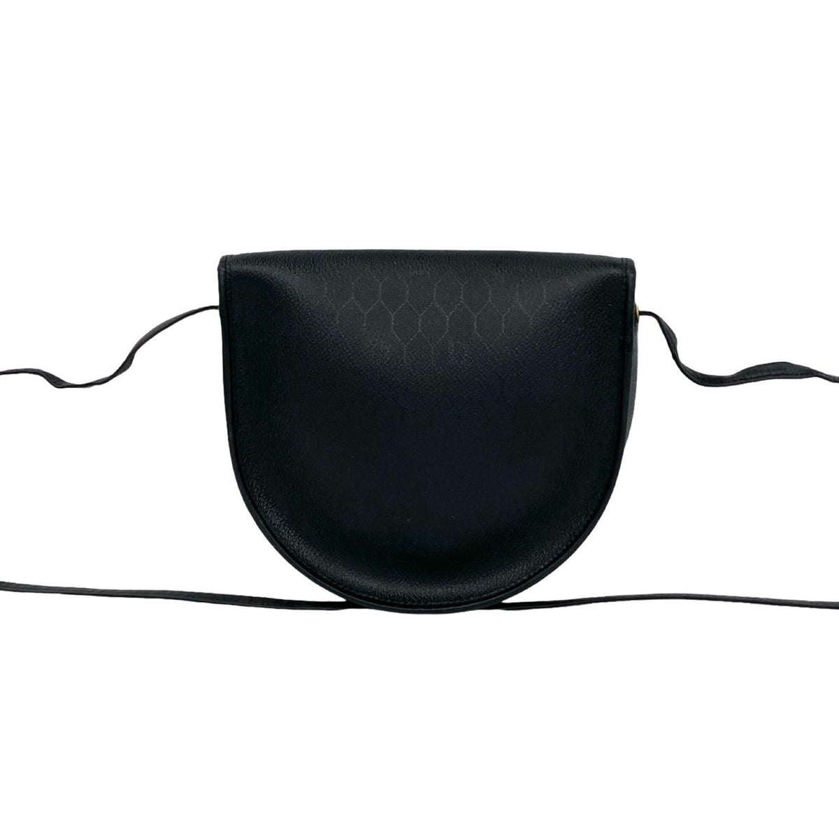 Christian Dior Black Leather Pvc Pochette Shoulder Bag (Pre-Owned)