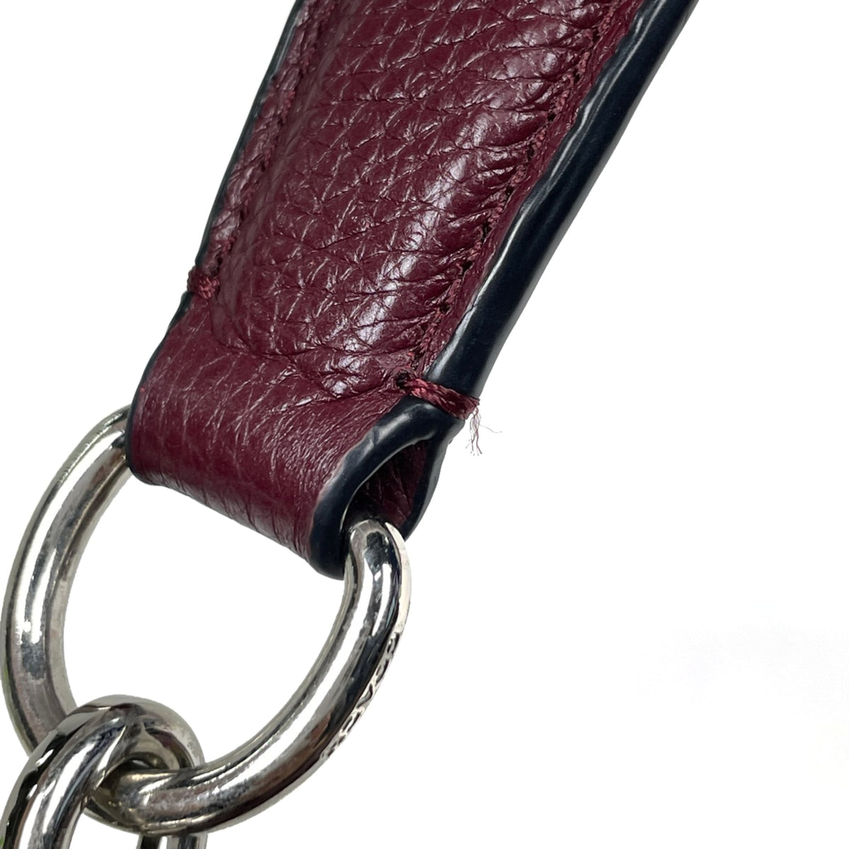 Coach Bordeaux Leather Shoulder Bag (Pre-Owned)