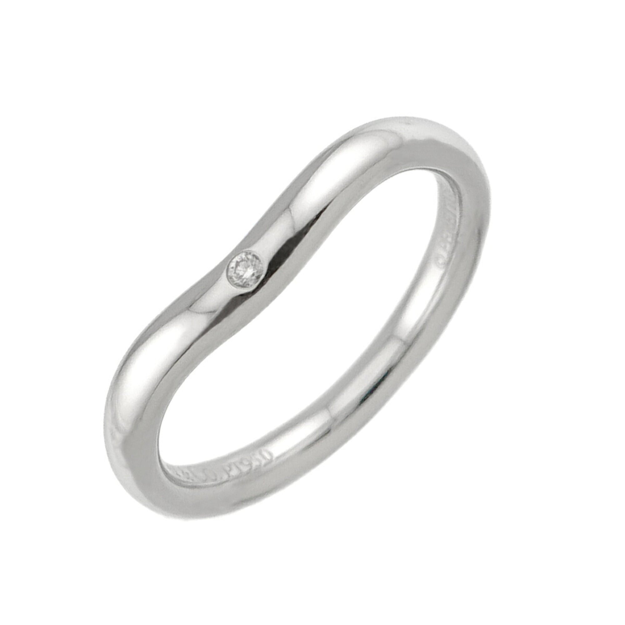 Tiffany Platinum 950 Band Ring (Pre-Owned)