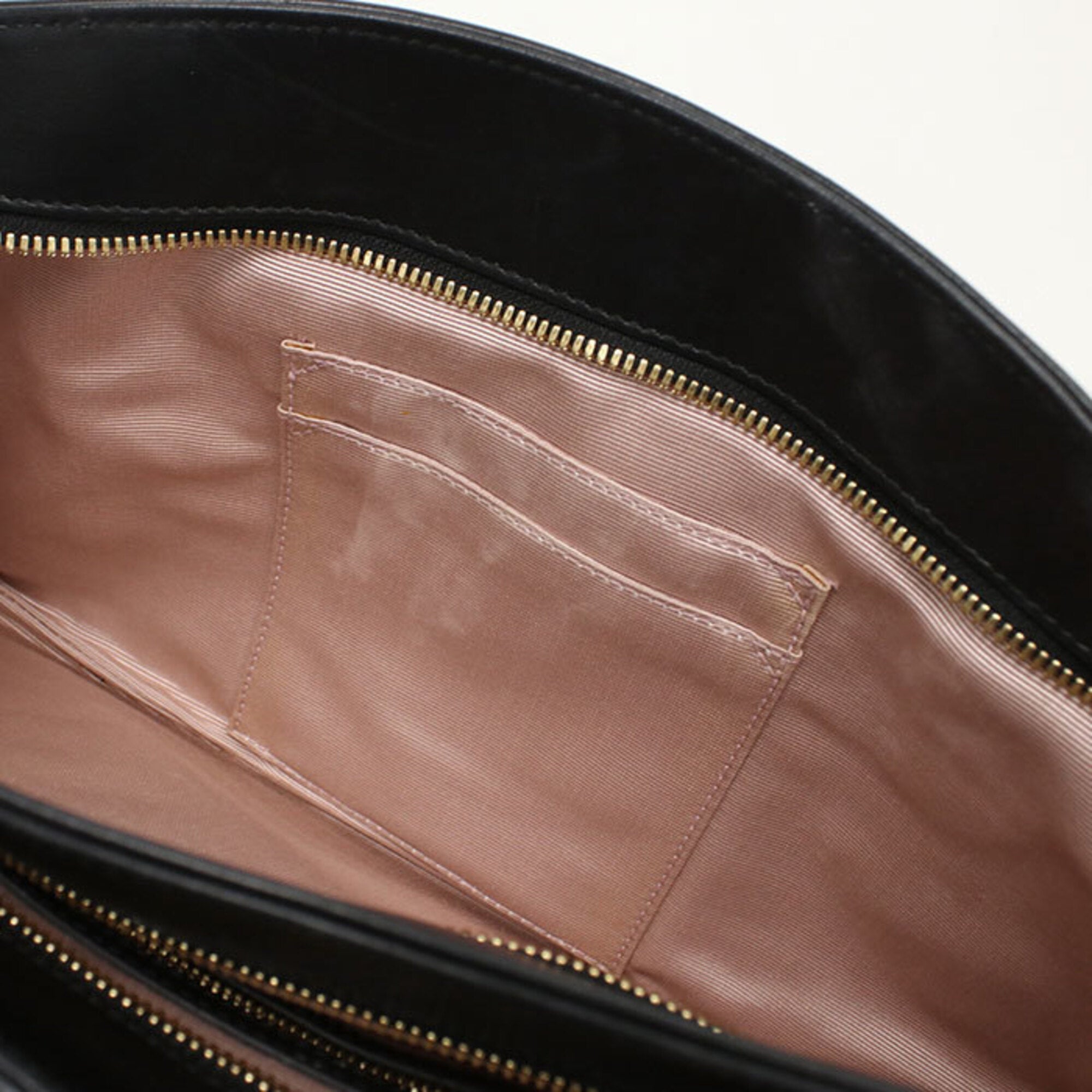 Gucci Black Leather Handbag (Pre-Owned)