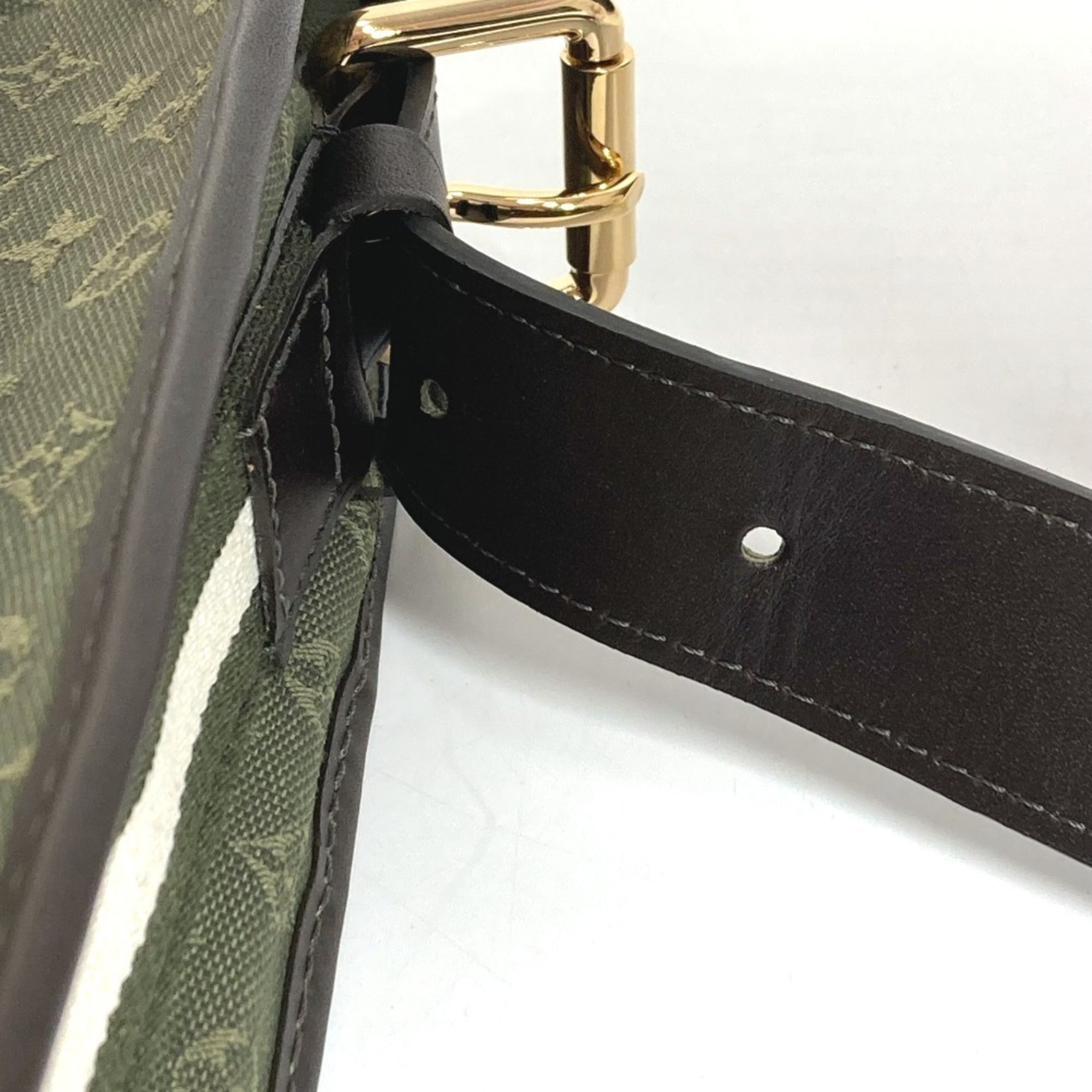 Louis Vuitton Khaki Monogram Mini Canvas Shoulder Bag (Pre-Owned)