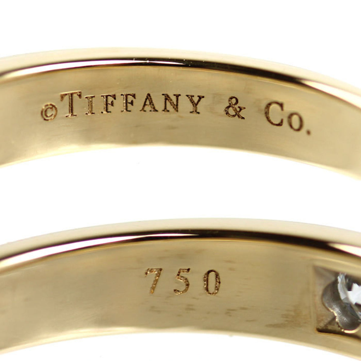 Tiffany Yellow Gold (18K) Band Ring (Pre-Owned)