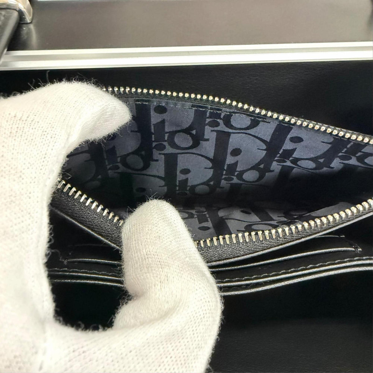 Rimowa Black Aluminum Leather Shoulder Bag (Pre-Owned)