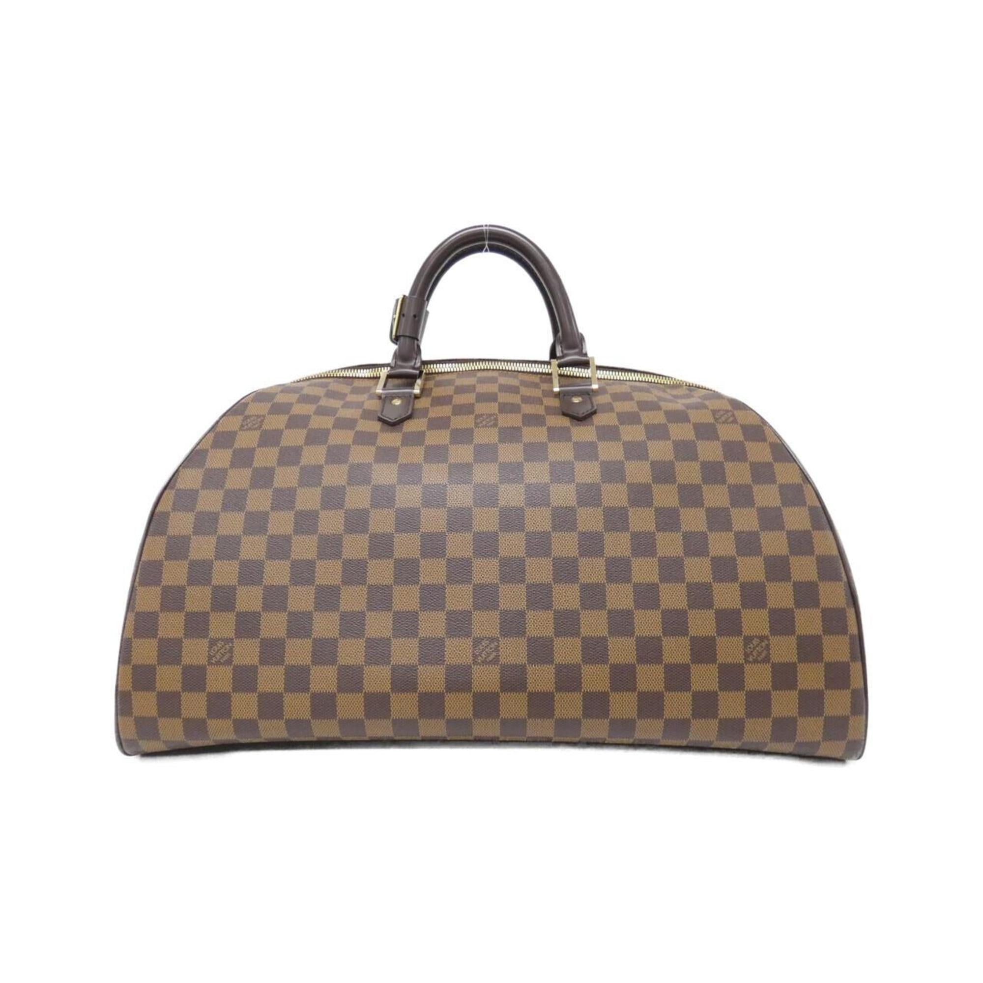 Louis Vuitton Ebene Coated Canvas Boston Bag (Pre-Owned)