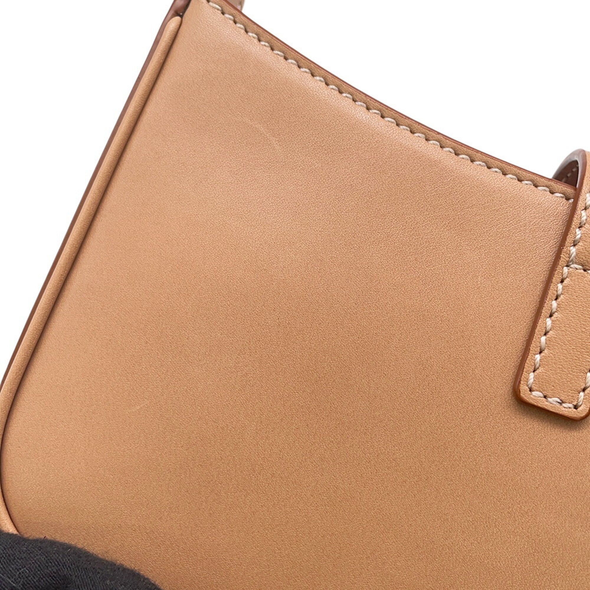 Yves Saint Laurent Beige Leather Handbag (Pre-Owned)