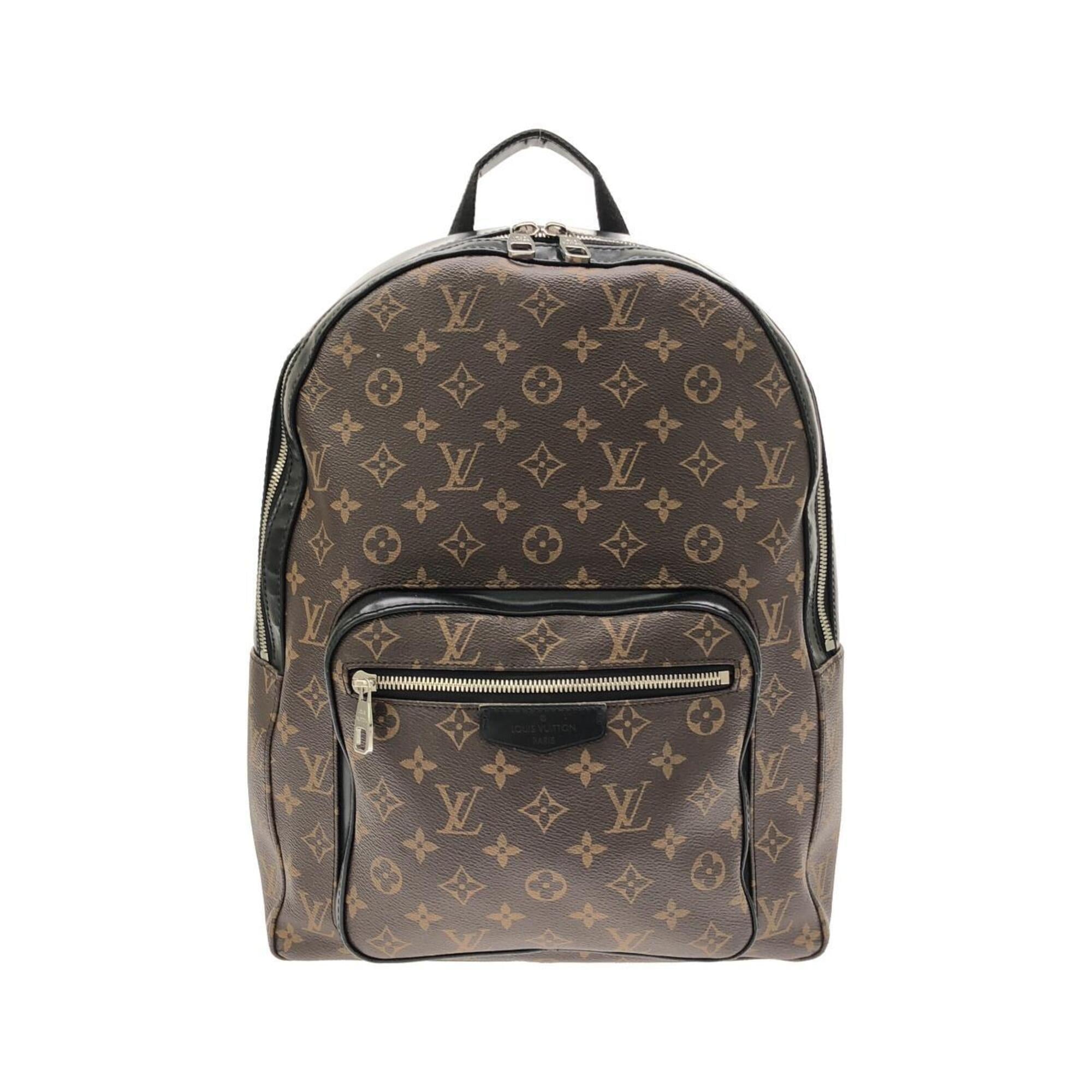 Louis Vuitton Brown Coated Canvas Backpack (Pre-Owned)