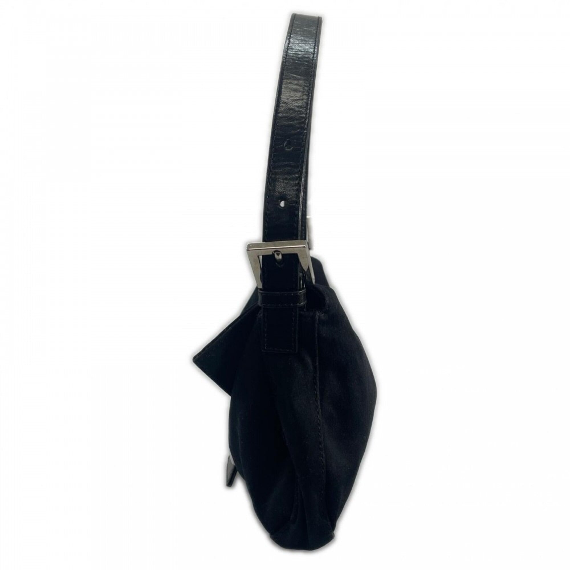 Fendi Black Satin Handbag (Pre-Owned)