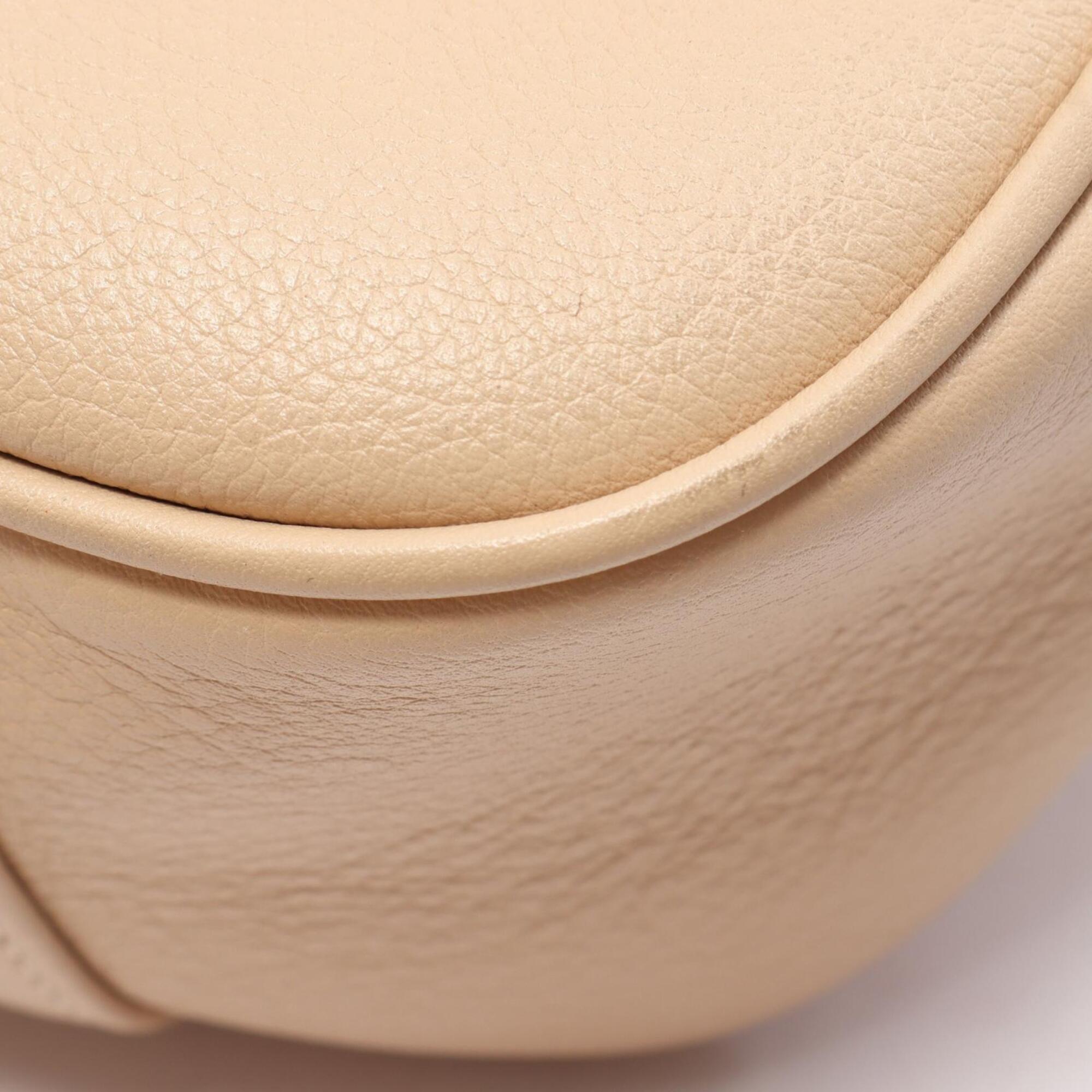 Gucci Beige Leather Handbag (Pre-Owned)