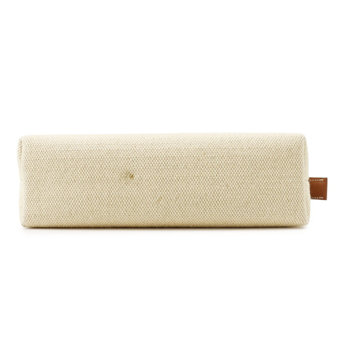 Celine Beige Canvas Leather Handbag Pouch (Pre-Owned)