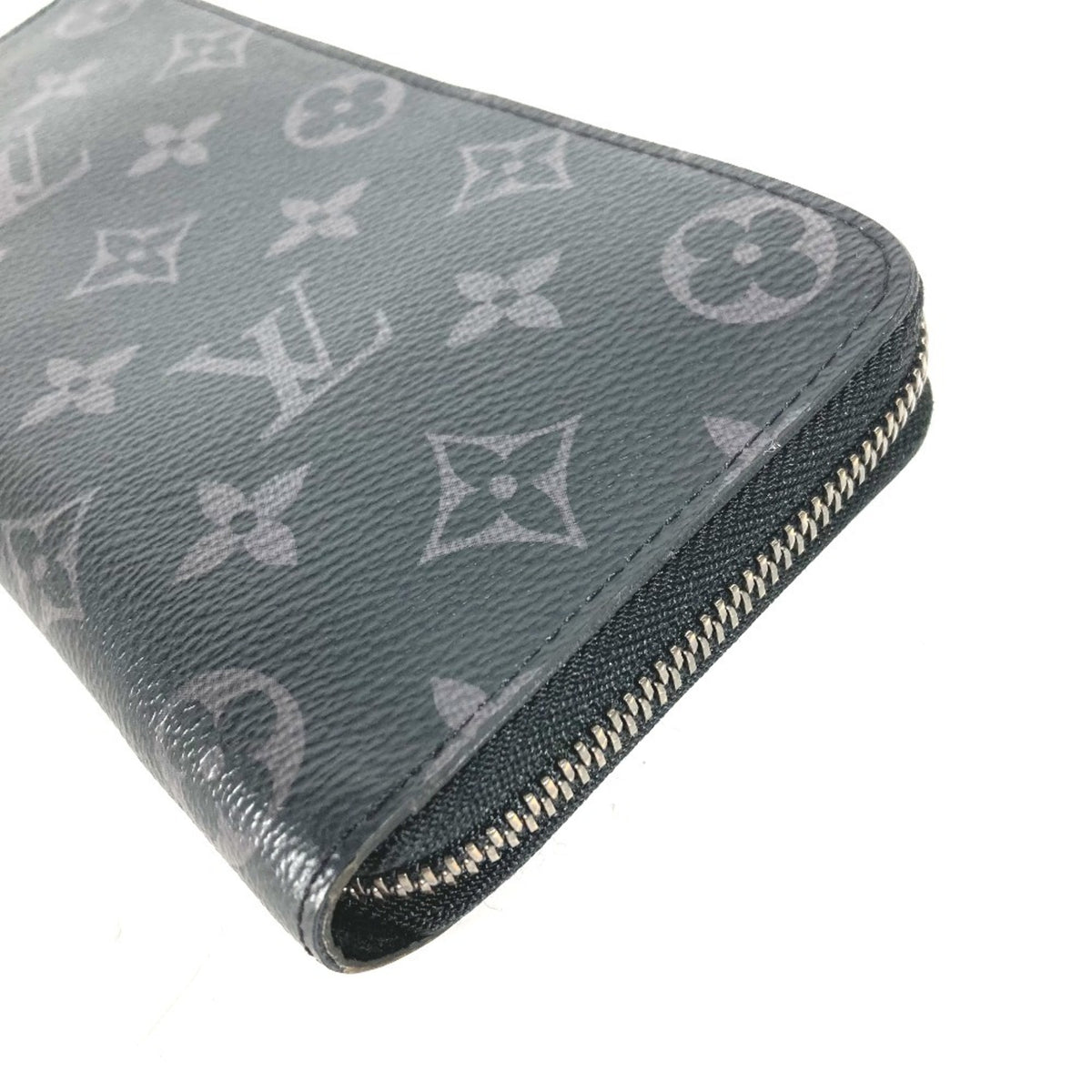 Louis Vuitton Monogram Eclipse Black Monogram Eclipse Long Wallet (Bi-Fold) (Pre-Owned)