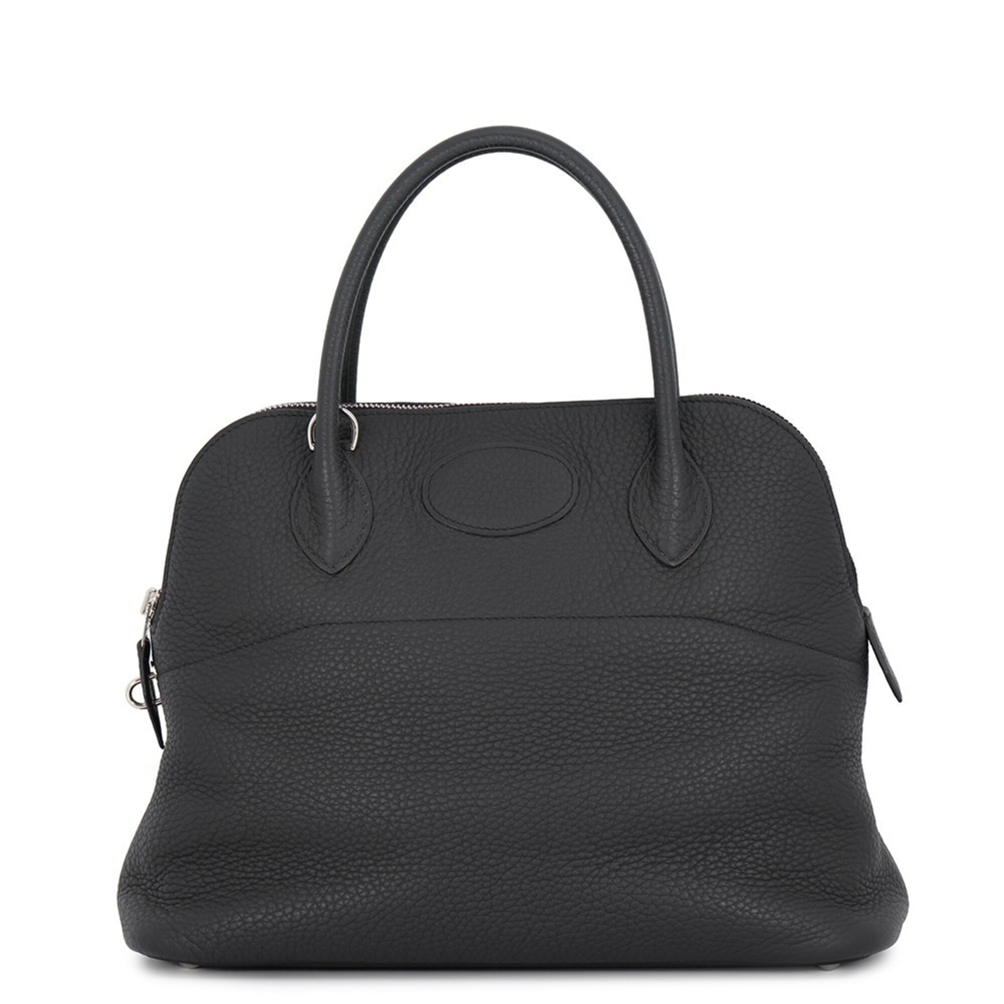 Hermes Bolide Black Taurillon Clemence Leather Handbag Shoulder Bag (Pre-Owned)