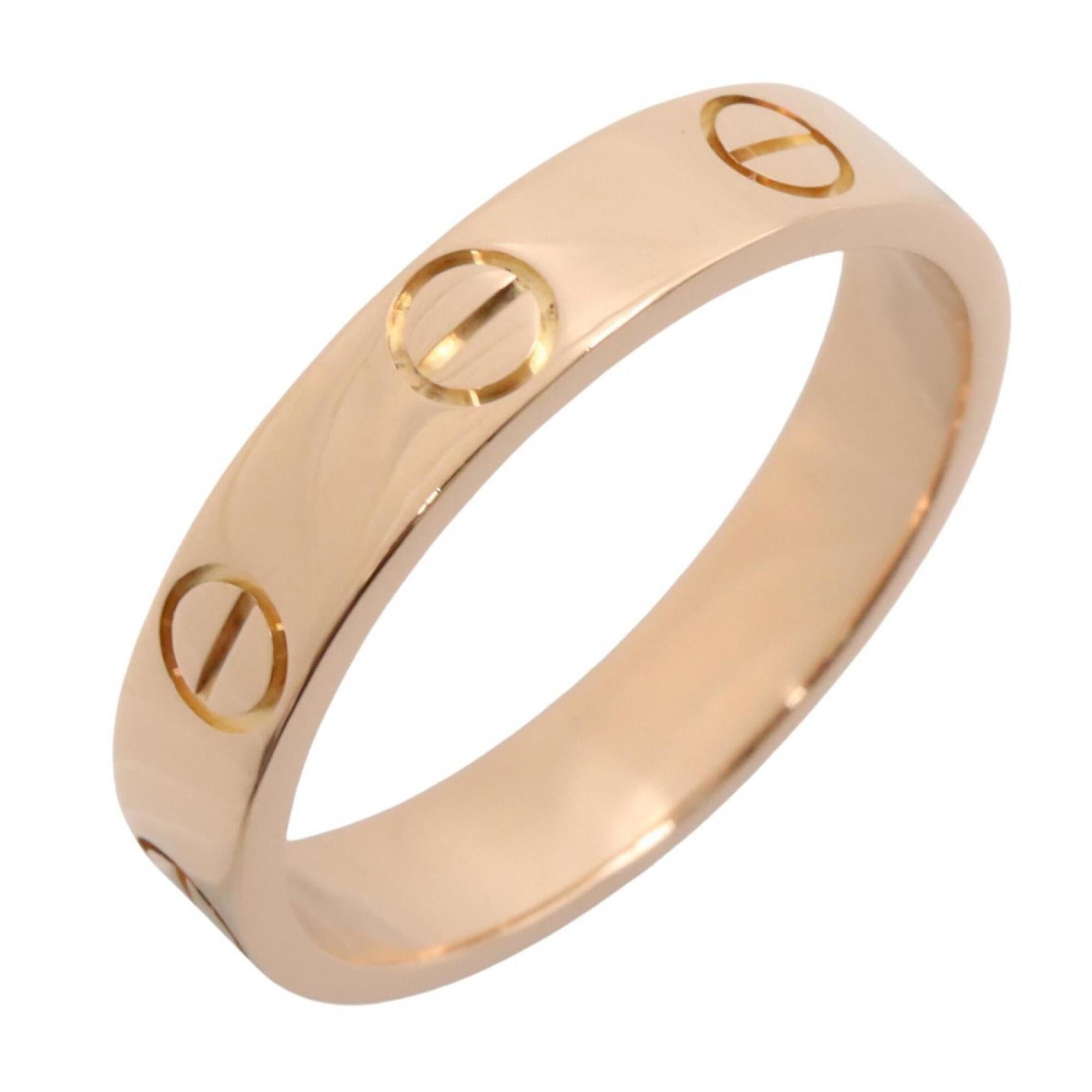 Cartier Gold Pink Gold (18K) Band Ring (Pre-Owned)