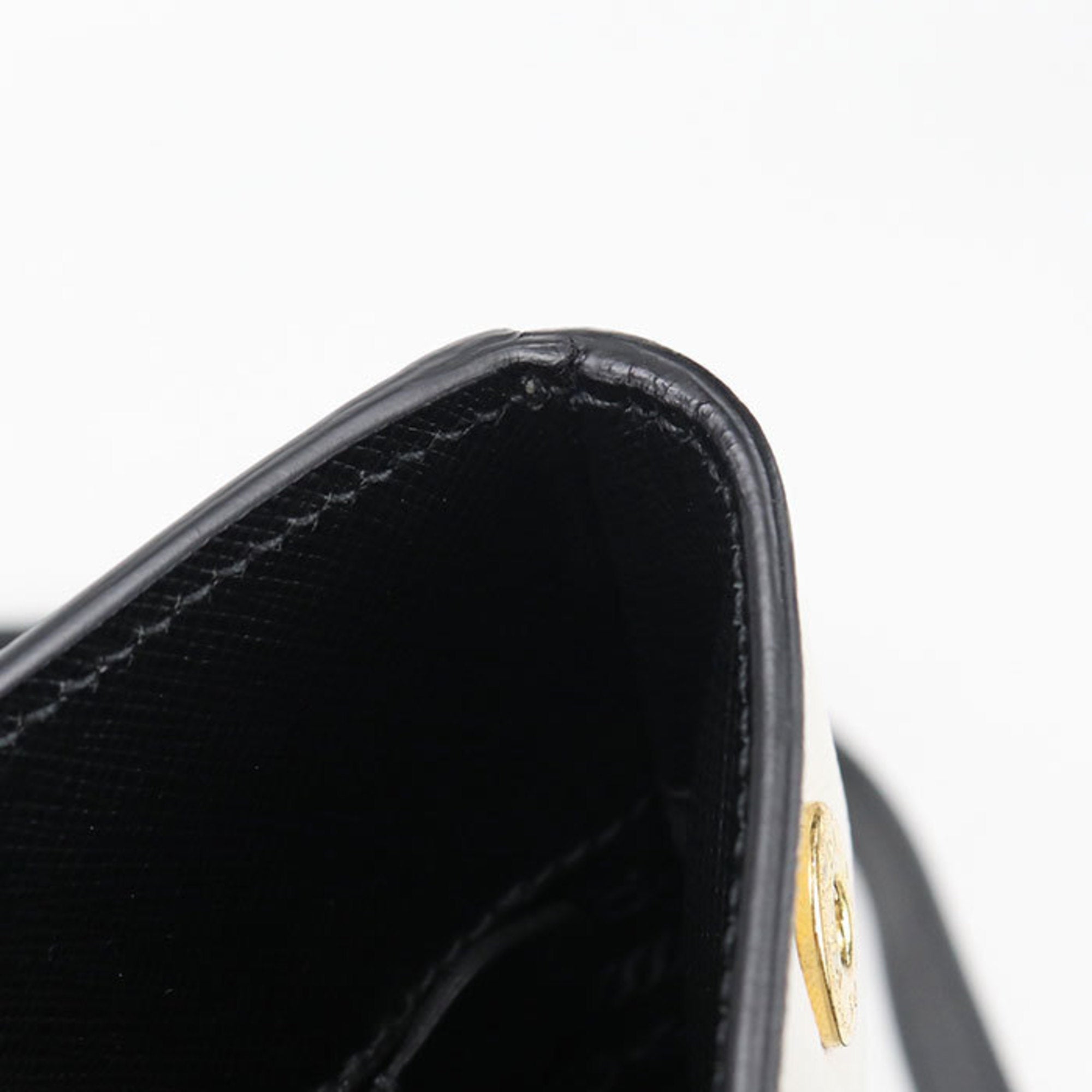 Prada Black Leather Tote Bag (Pre-Owned)