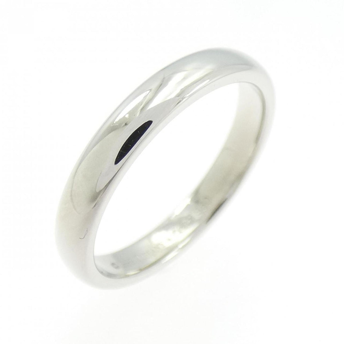 Tiffany Platinum Platinum 950 Band Ring (Pre-Owned)
