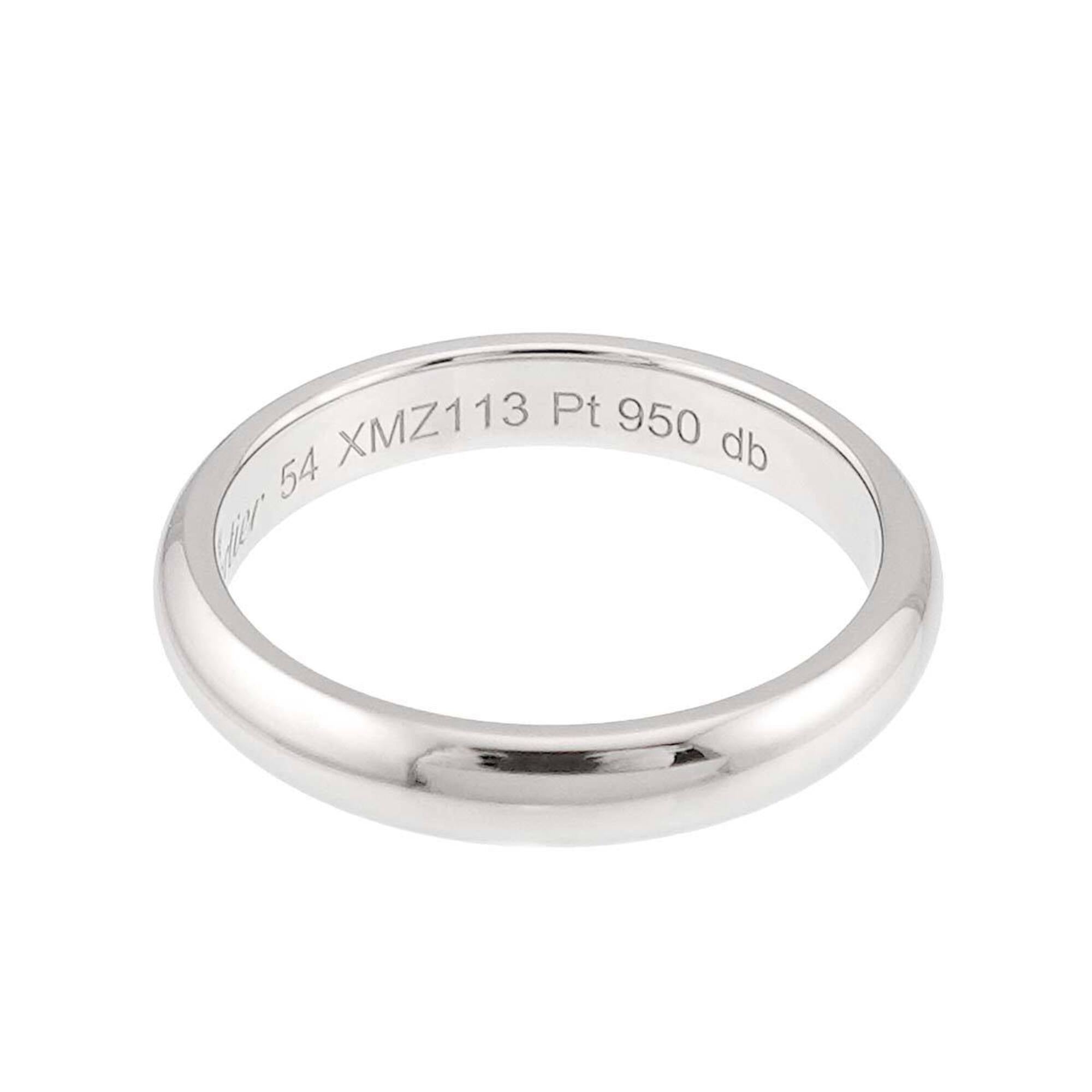 Cartier Platinum 950 Band Ring (Pre-Owned)