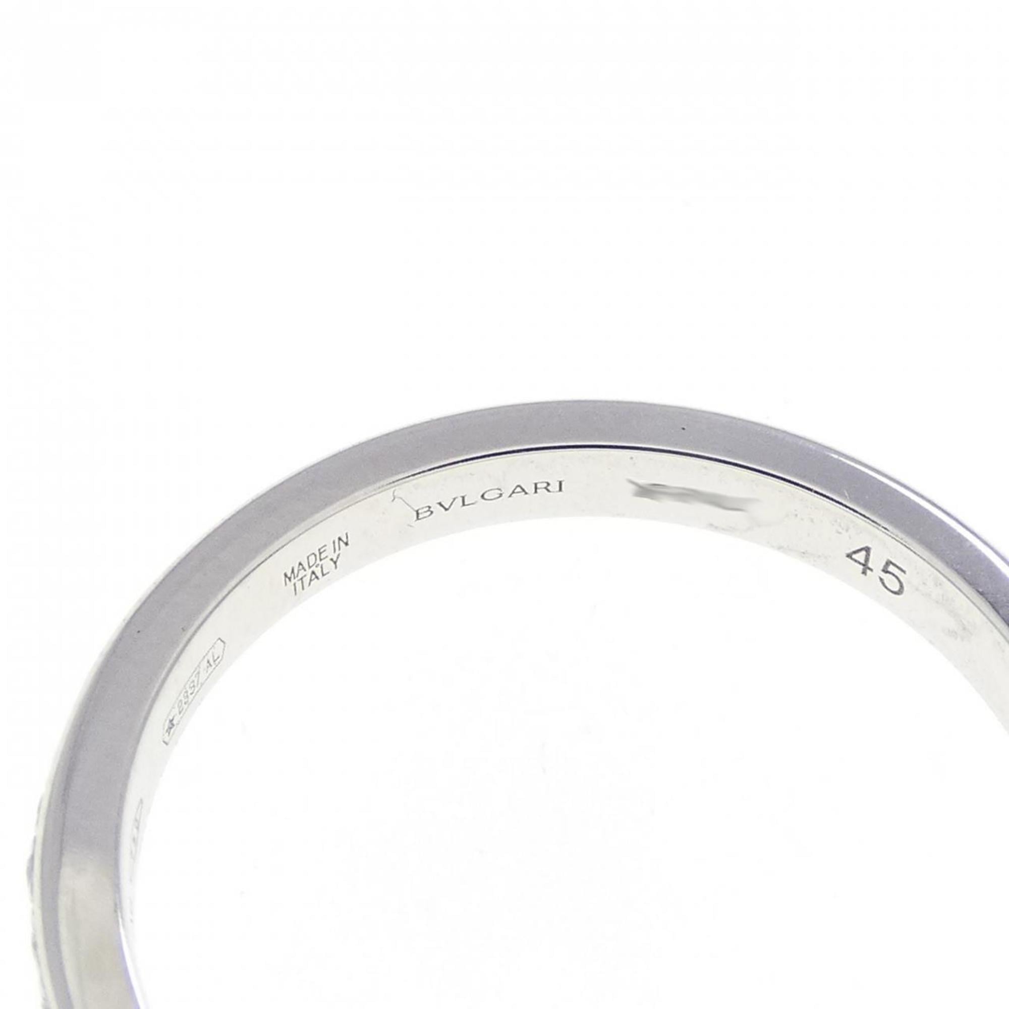 Bvlgari White Gold White Gold (18K) Band Ring (Pre-Owned)