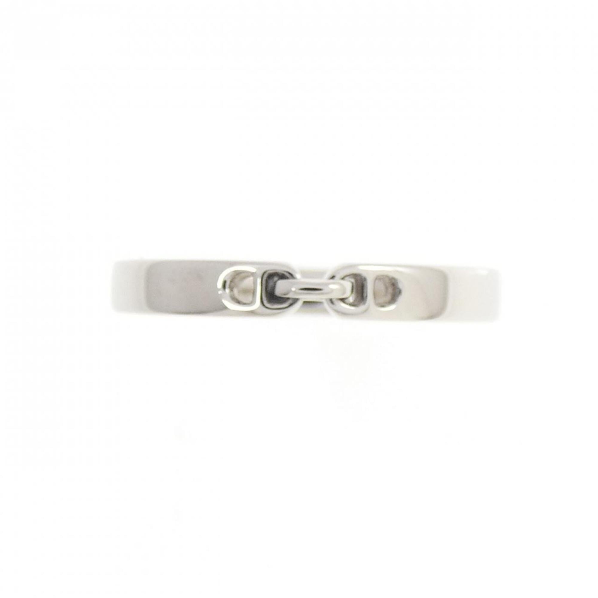 Hermes Platinum 950 Band Ring (Pre-Owned)