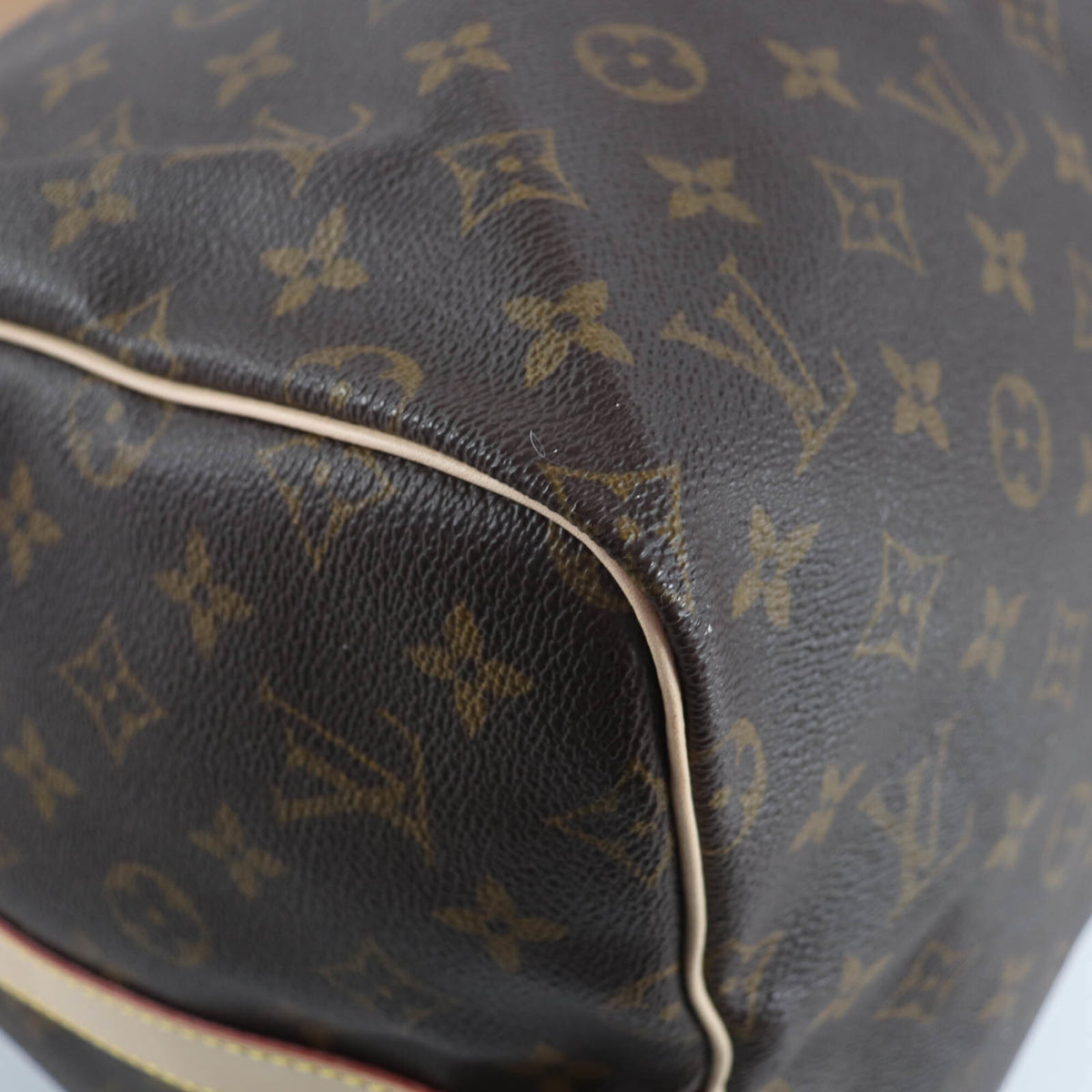 Louis Vuitton Brown Monogram Canvas Boston Bag (Pre-Owned)