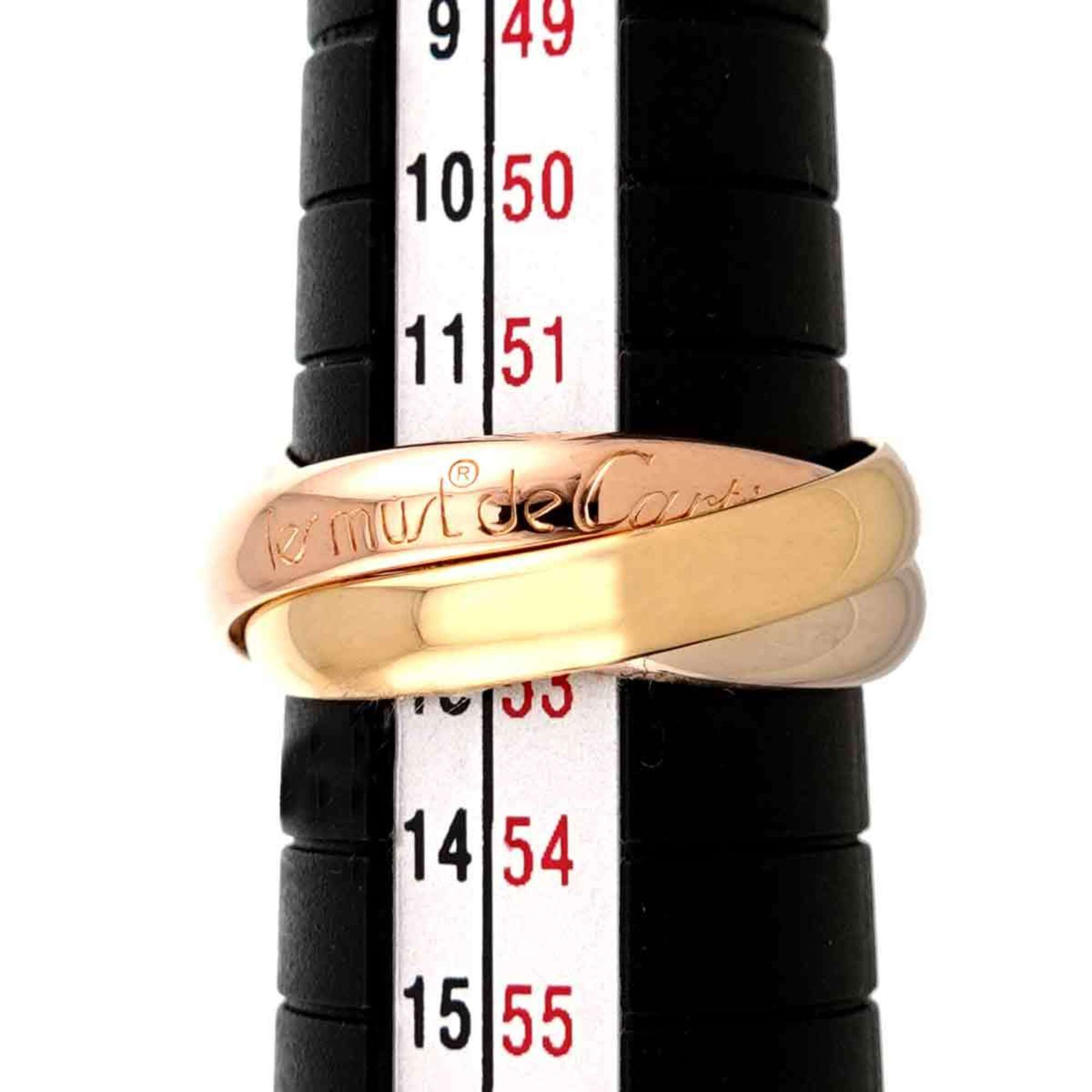 Cartier Yellow Gold (18K) Pink Gold (18K) White Gold (18K) Band Ring (Pre-Owned)
