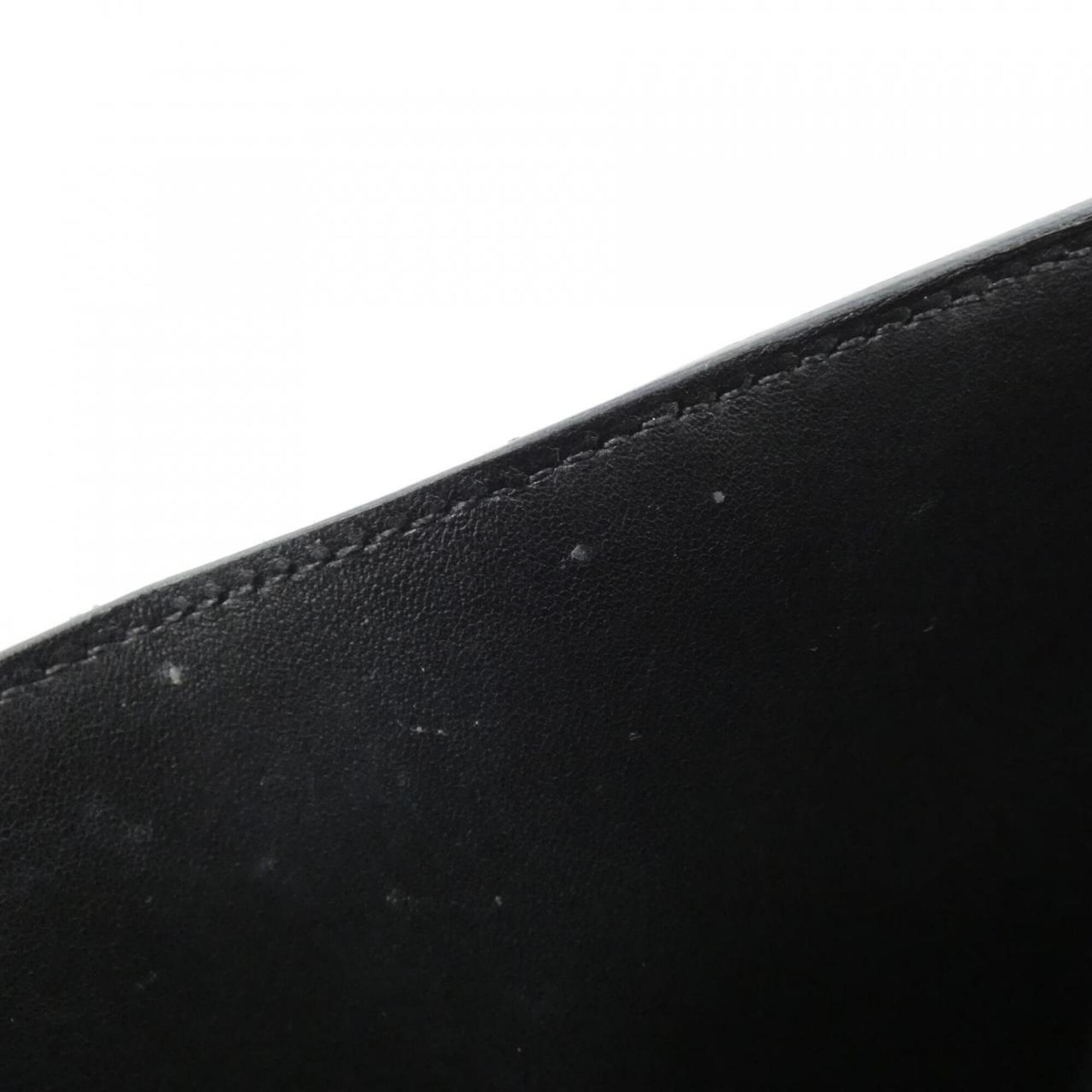Hermes Black Epsom Leather Wallet (Bi-Fold) (Pre-Owned)
