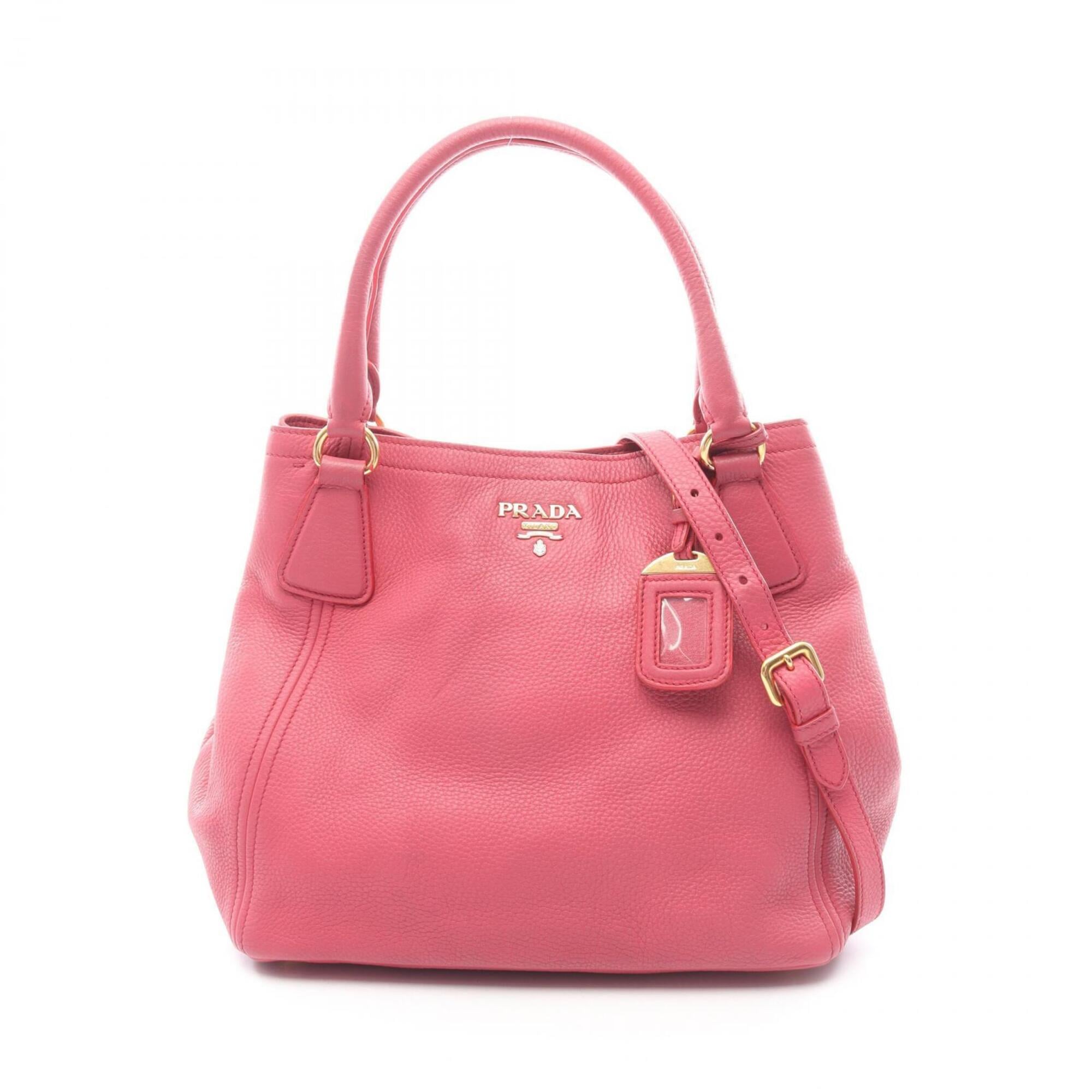 Prada Pink Vitello Daino Handbag (Pre-Owned)