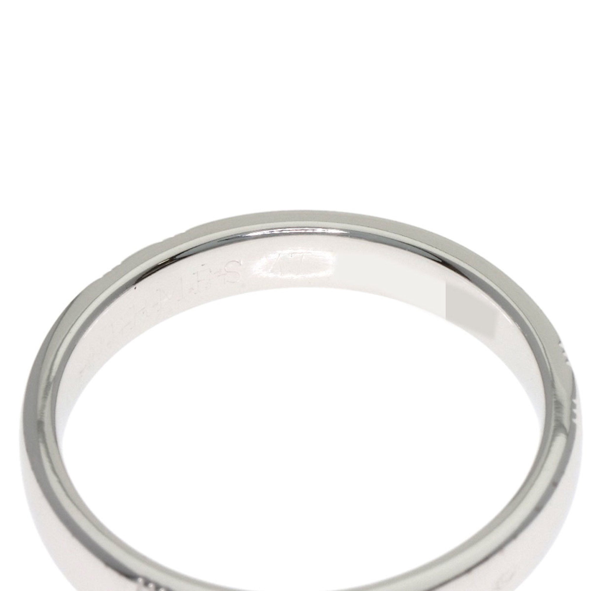 Hermes White Gold (18K) Band Ring (Pre-Owned)