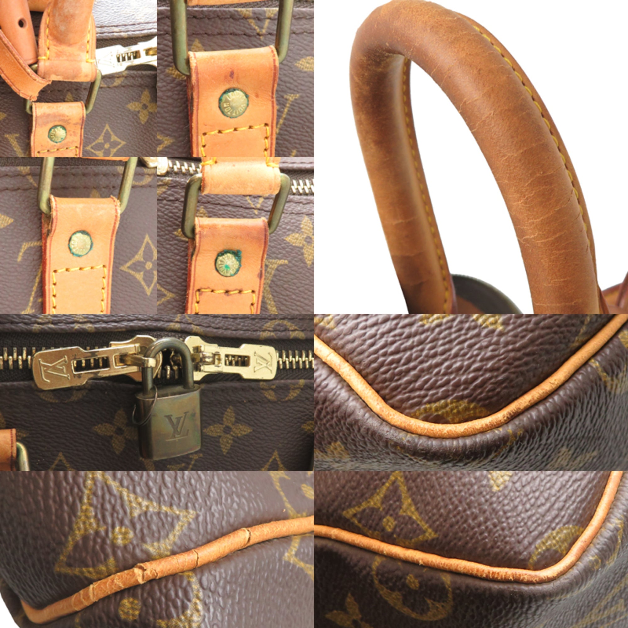Louis Vuitton Brown Monogram Boston Bag (Pre-Owned)