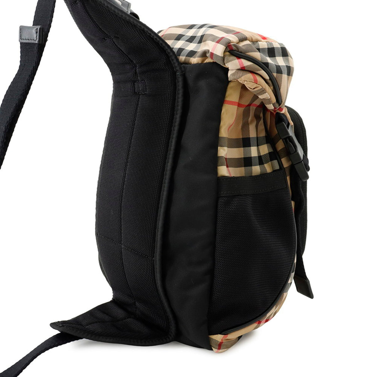 Burberry Beige Black Nylon Sling Bag (Pre-Owned)