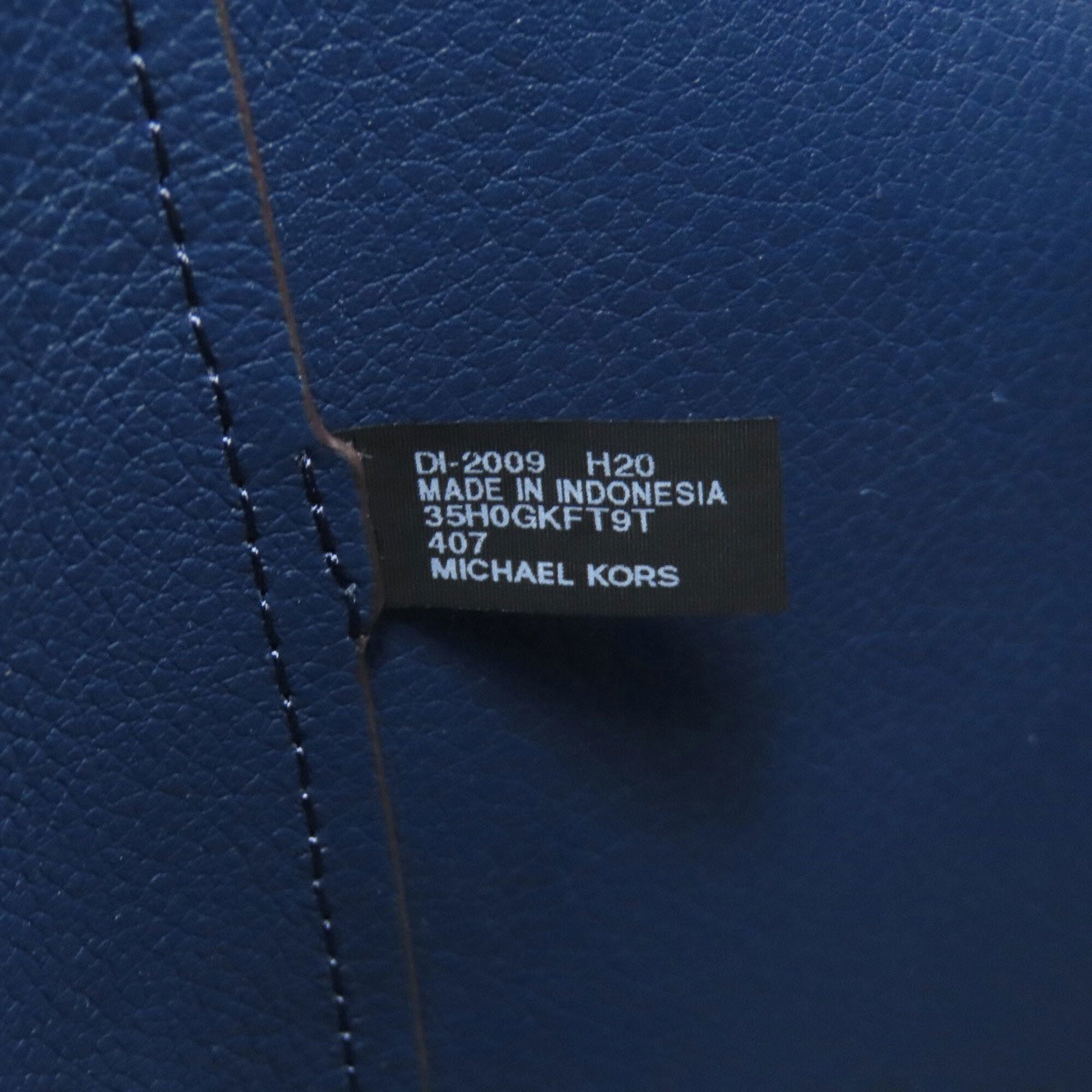 Michael Kors Navy Pvc Tote Bag (Pre-Owned)
