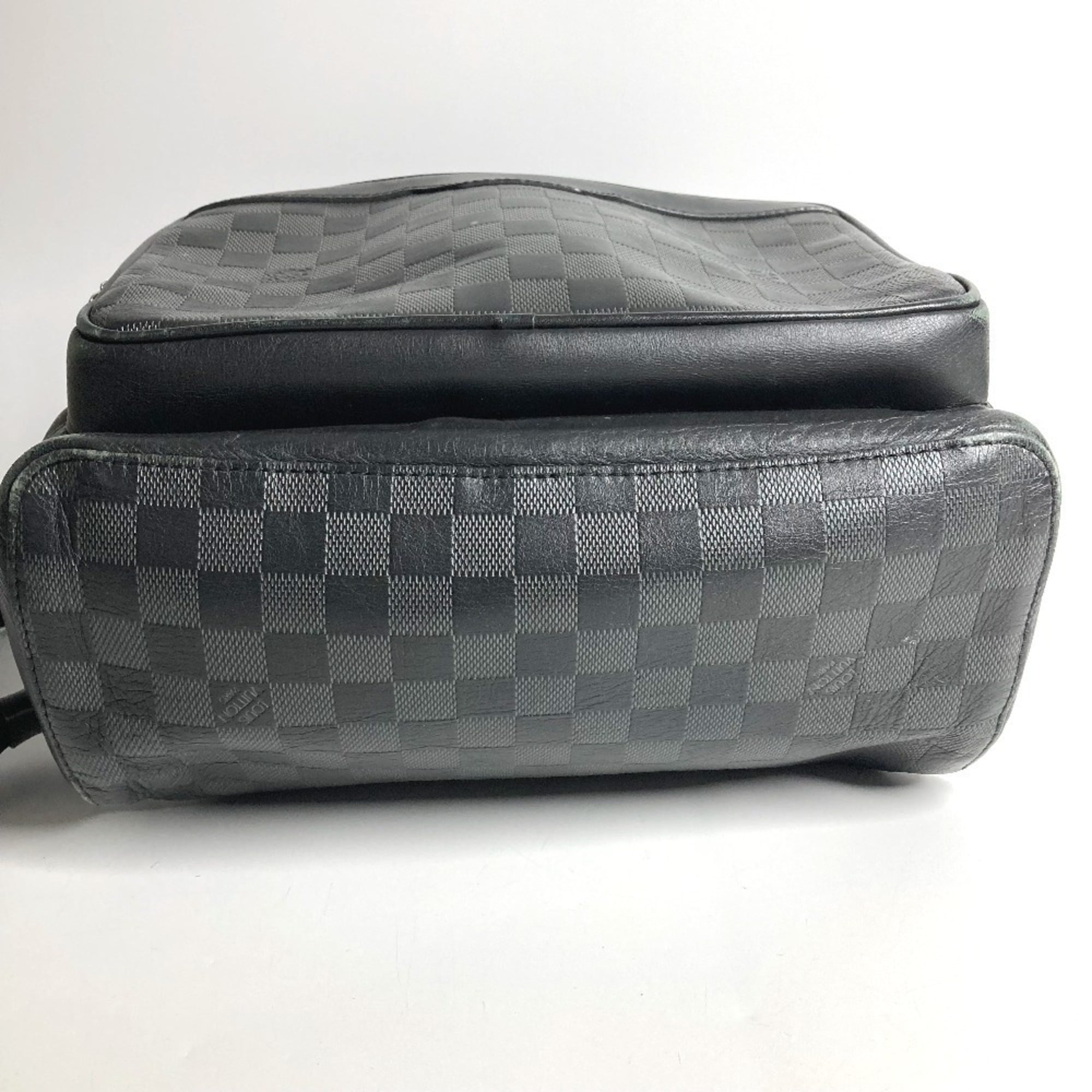 Louis Vuitton Black Damier Infini Leather Backpack (Pre-Owned)
