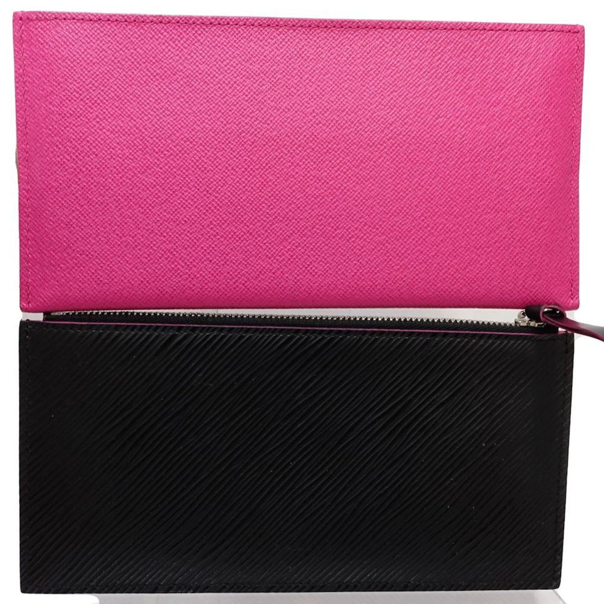 Louis Vuitton Epi Hot Pink Noir Epi Leather Pochette (Pre-Owned)