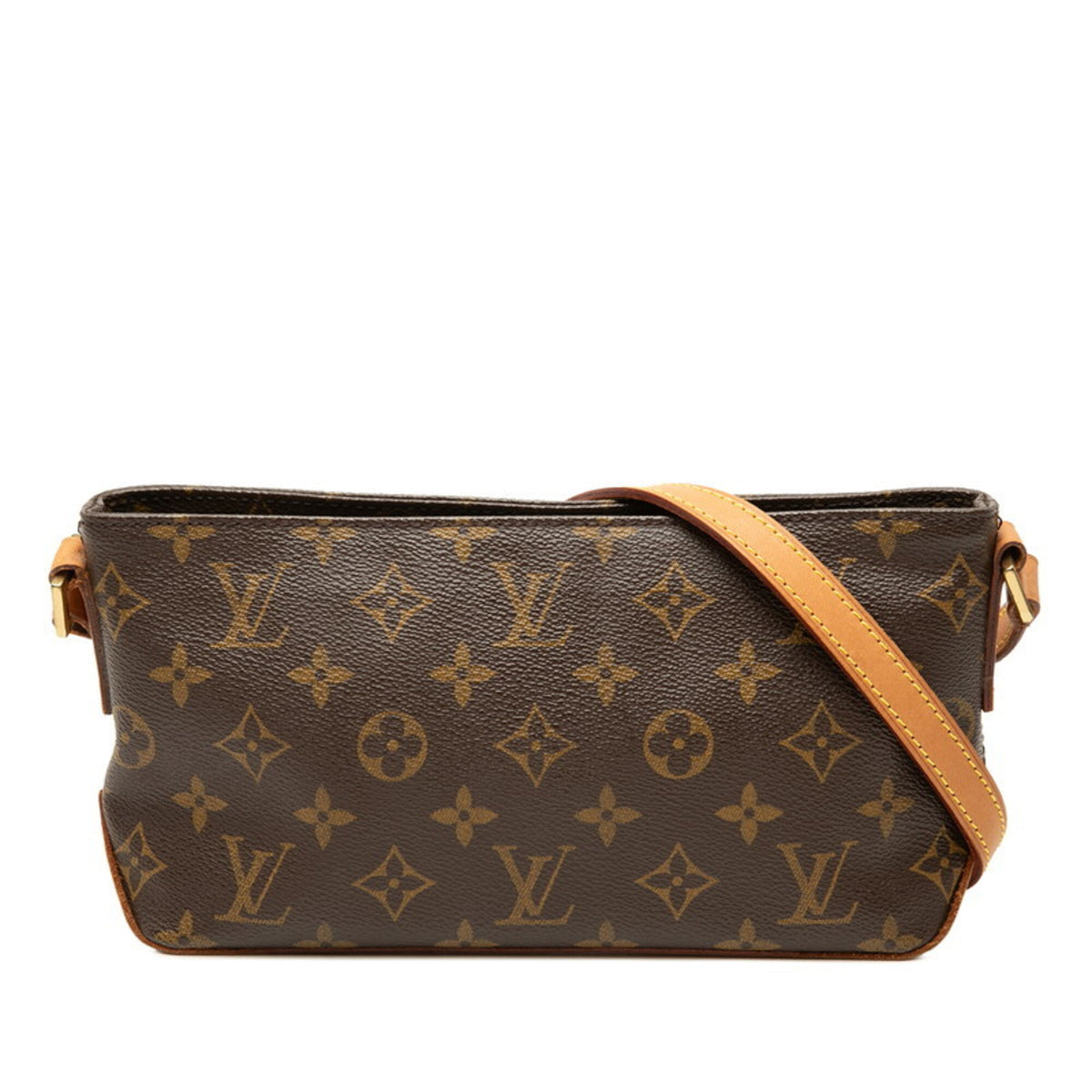 Louis Vuitton Monogram Brown Pvc Leather Shoulder Bag (Pre-Owned)