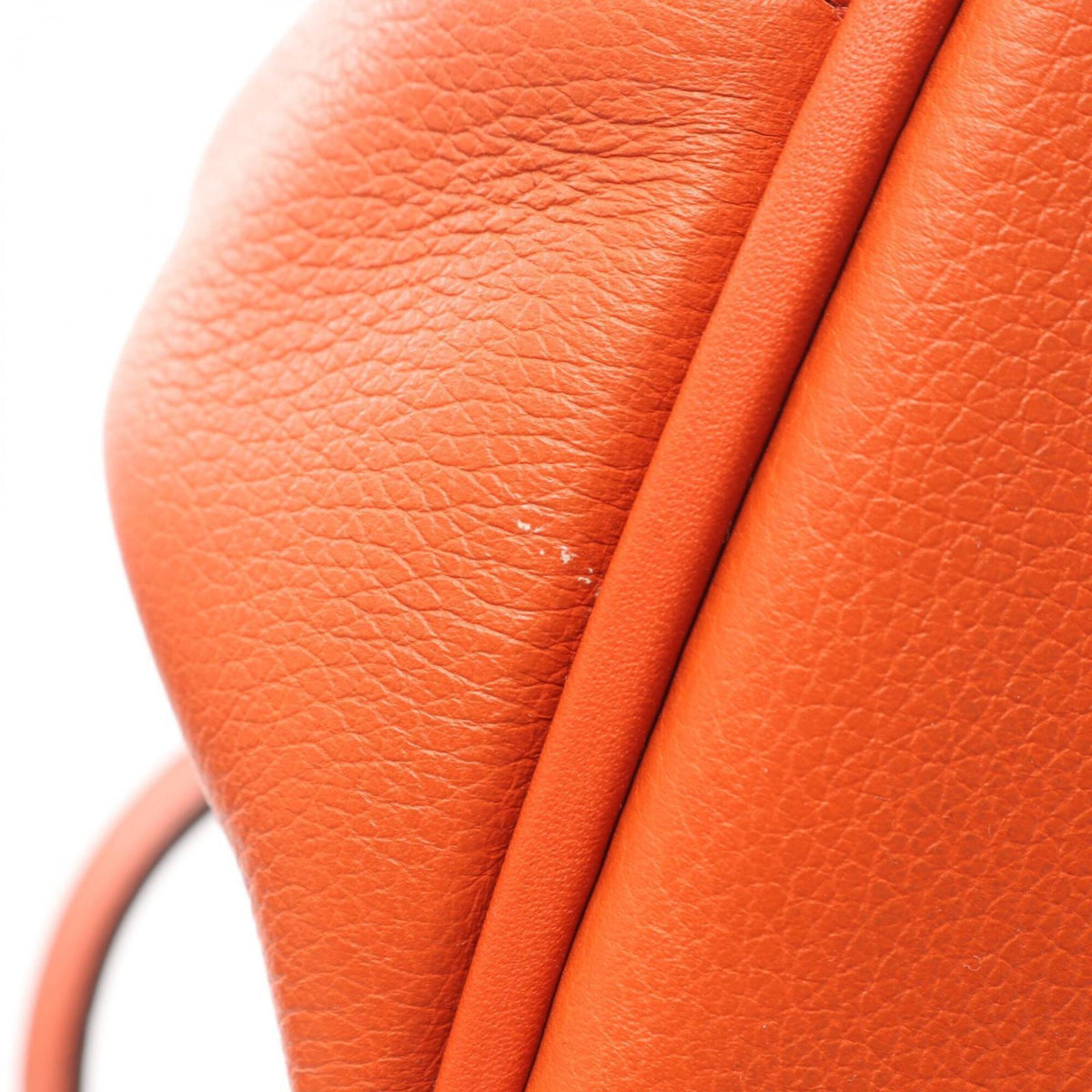 Hermes Orange Purple Swift Leather Handbag (Pre-Owned)