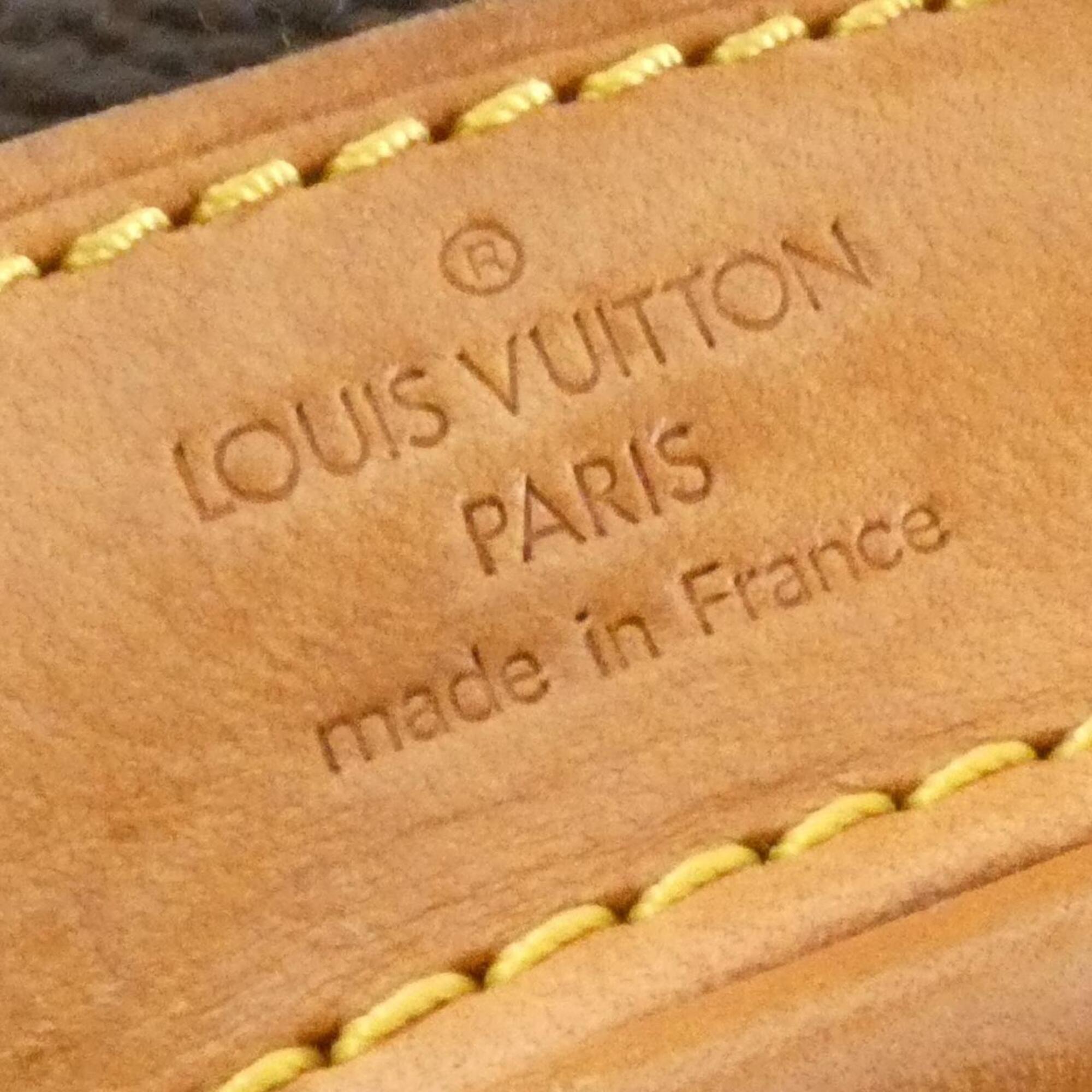 Louis Vuitton Brown Coated Canvas Backpack (Pre-Owned)