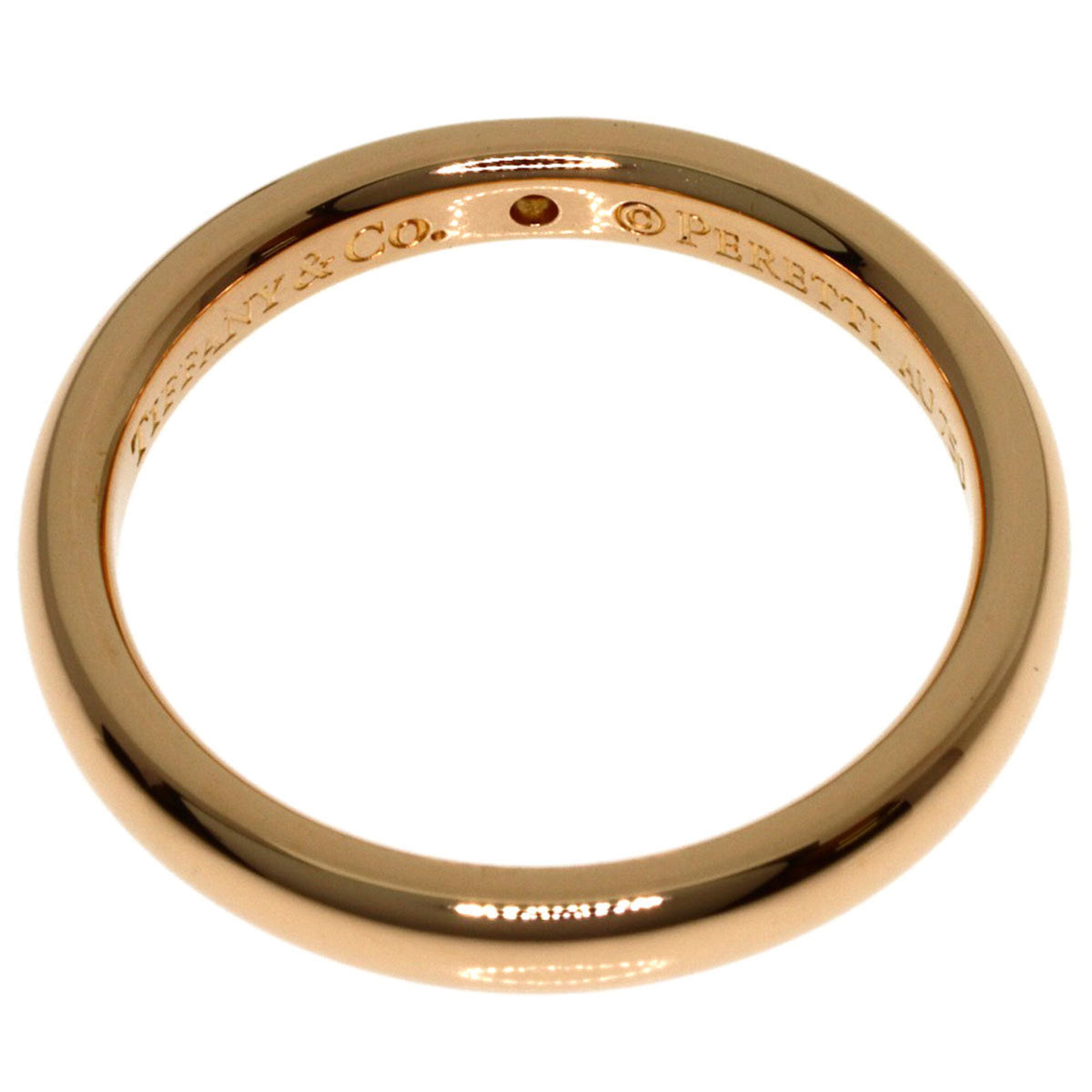 Tiffany Pink Gold (18K) Band Ring (Pre-Owned)