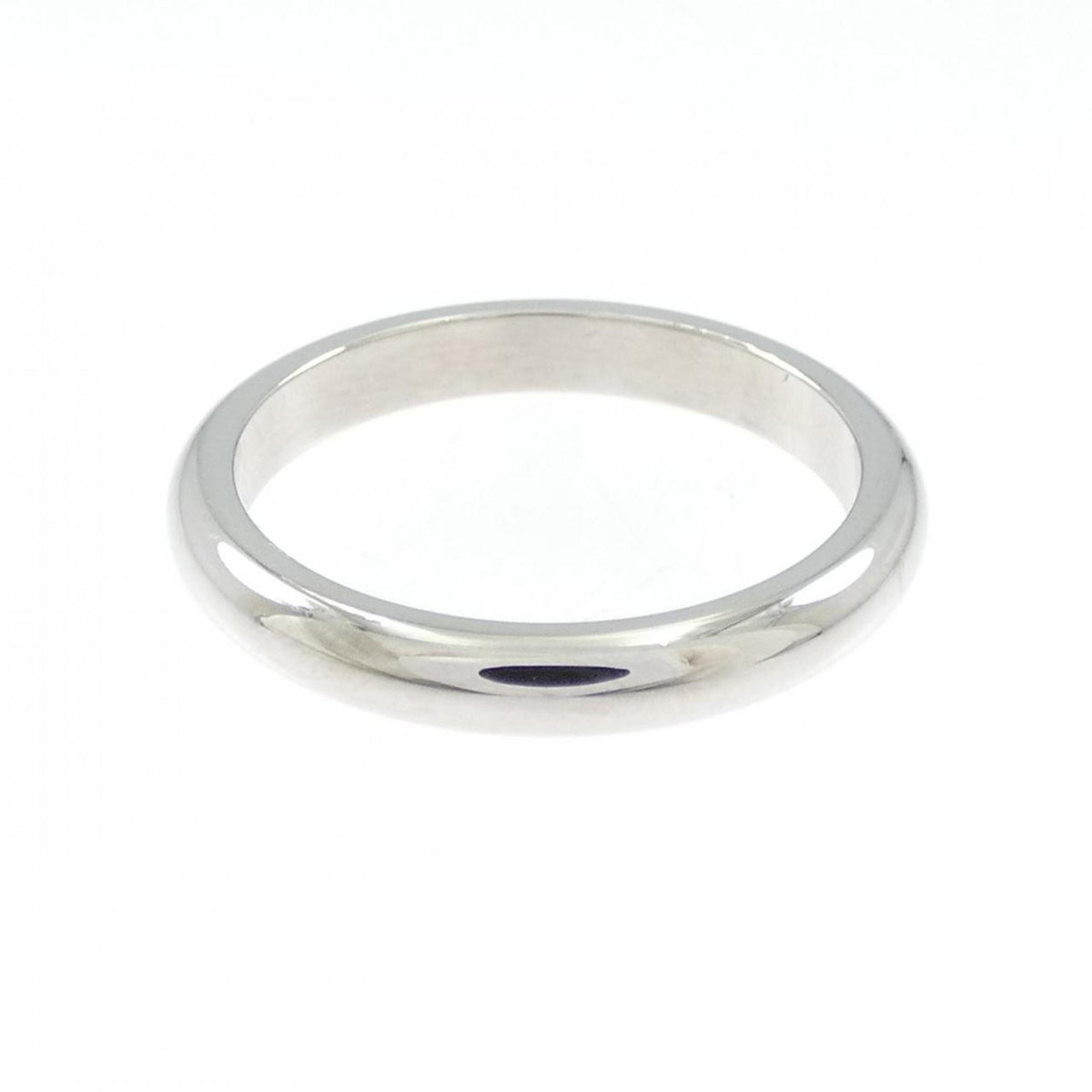 Bvlgari Silver Platinum 950 Band Ring (Pre-Owned)