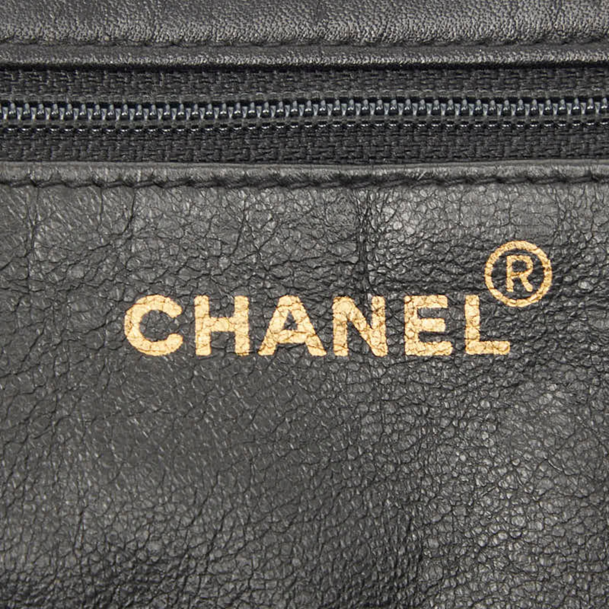 Chanel Brown Leather Tote Bag (Pre-Owned)