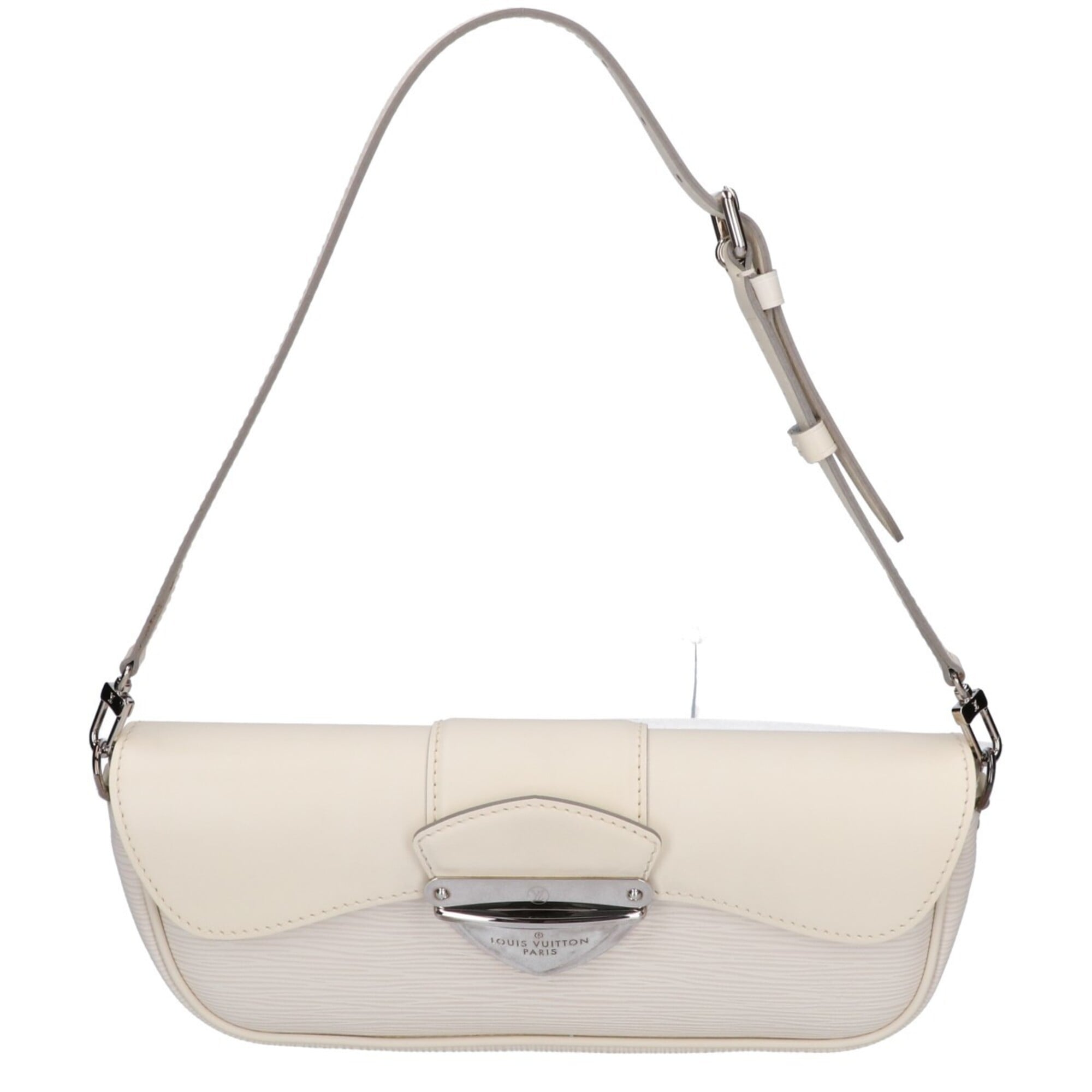 Louis Vuitton Lv Off White Epi Leather Handbag (Pre-Owned)