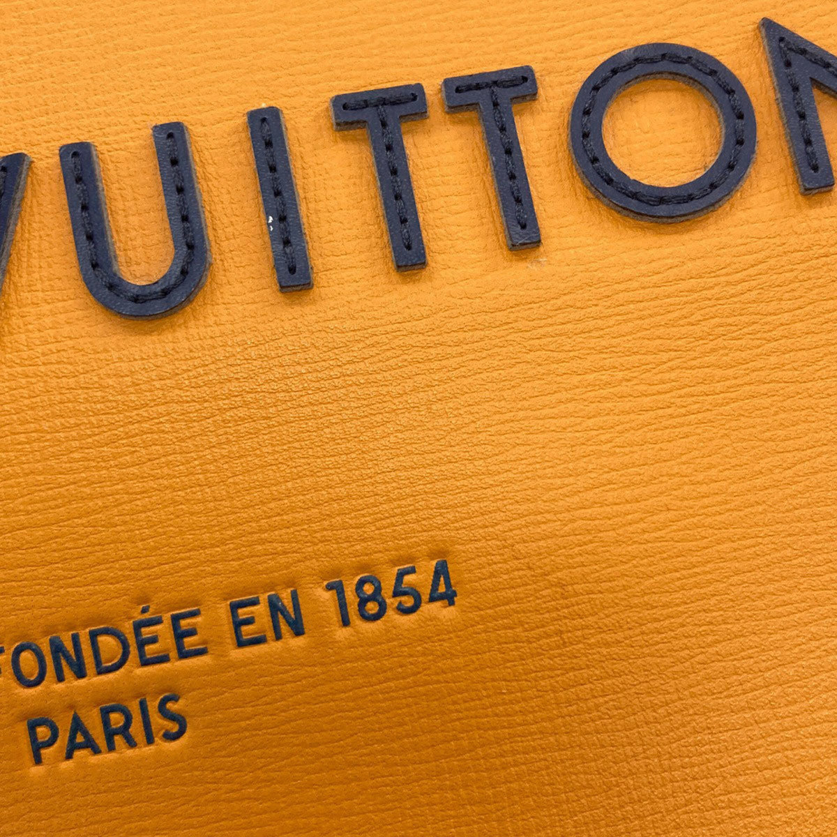Louis Vuitton Orange Saffron Leather Shoulder Bag (Pre-Owned)
