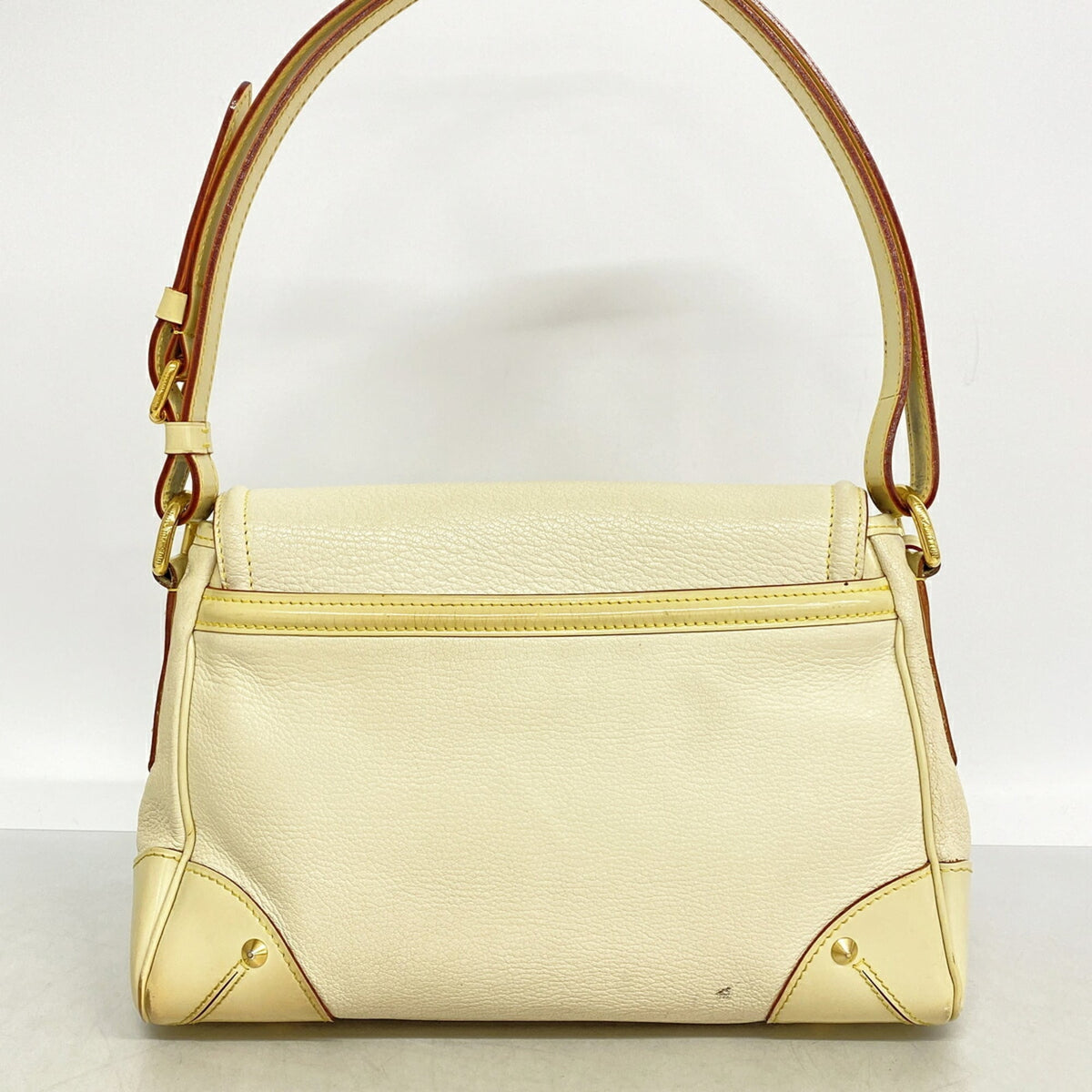 Louis Vuitton Blanc Shoulder Bag (Pre-Owned)