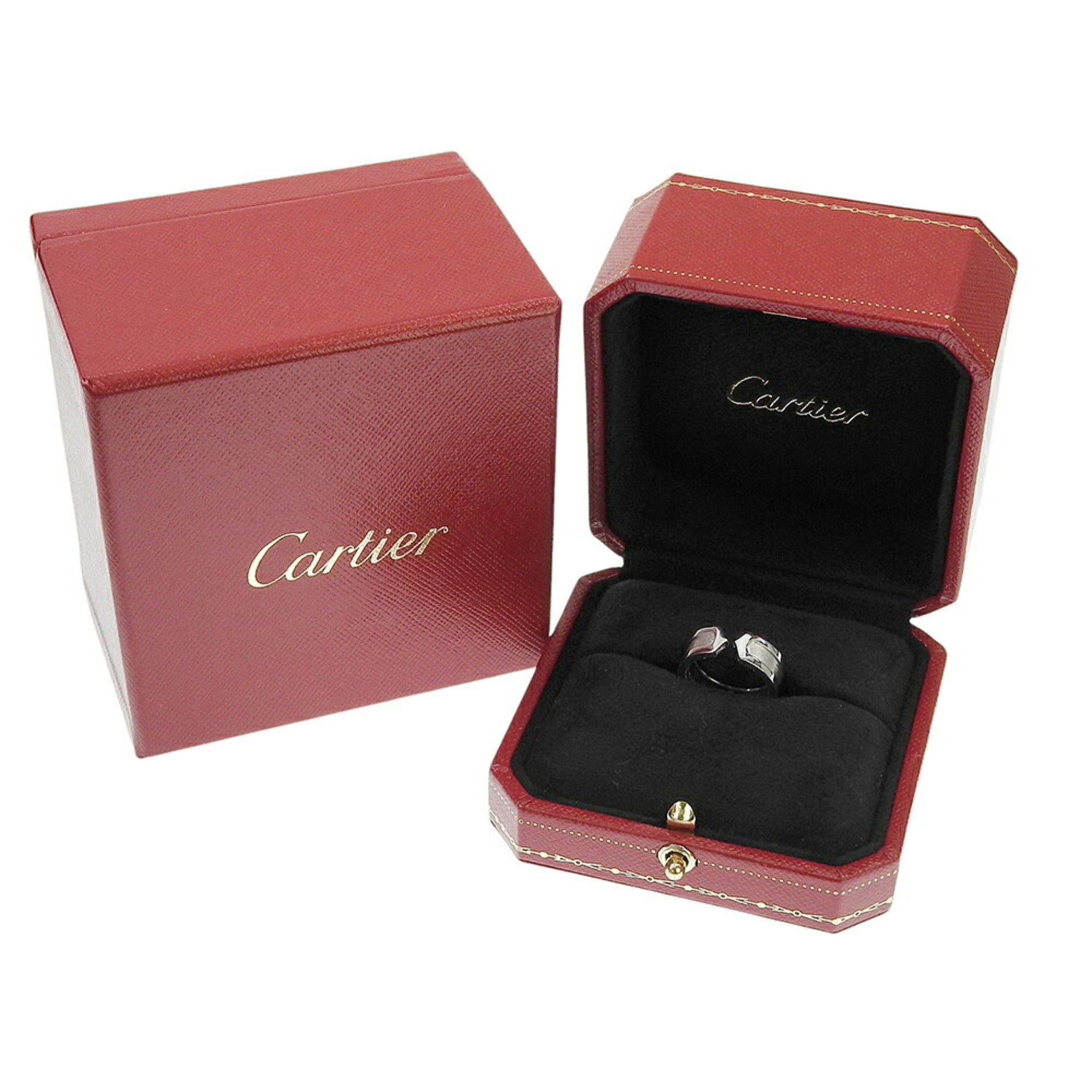 Cartier White Gold White Gold (18K) Band Ring (Pre-Owned)